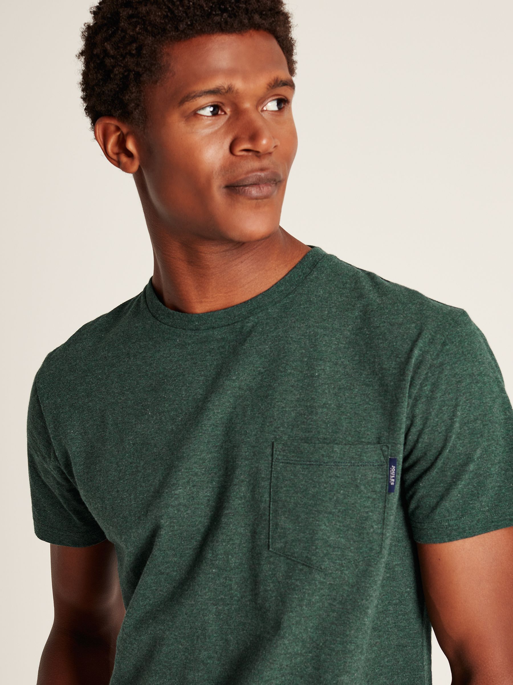 Flynn Green Graphic Tee-Graphic Jersey T-Shirt | Joules
