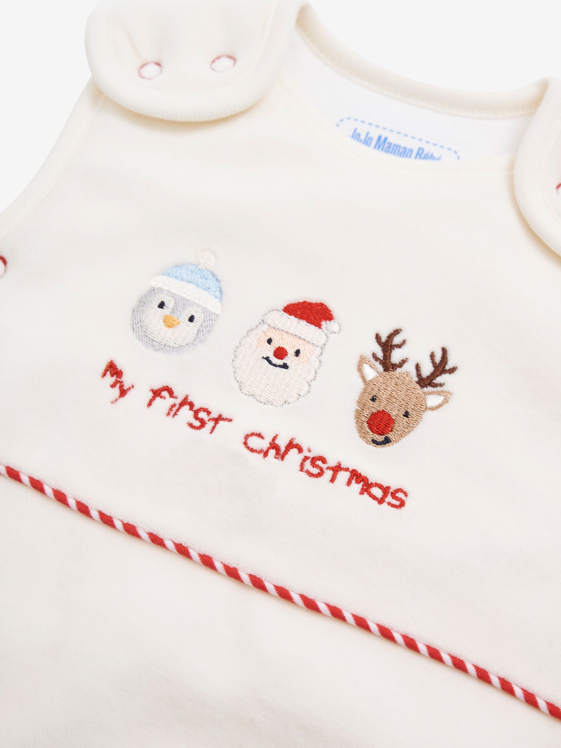 My First Christmas Print 2.5 Tog Baby Sleeping Bag - Image 6 of 7