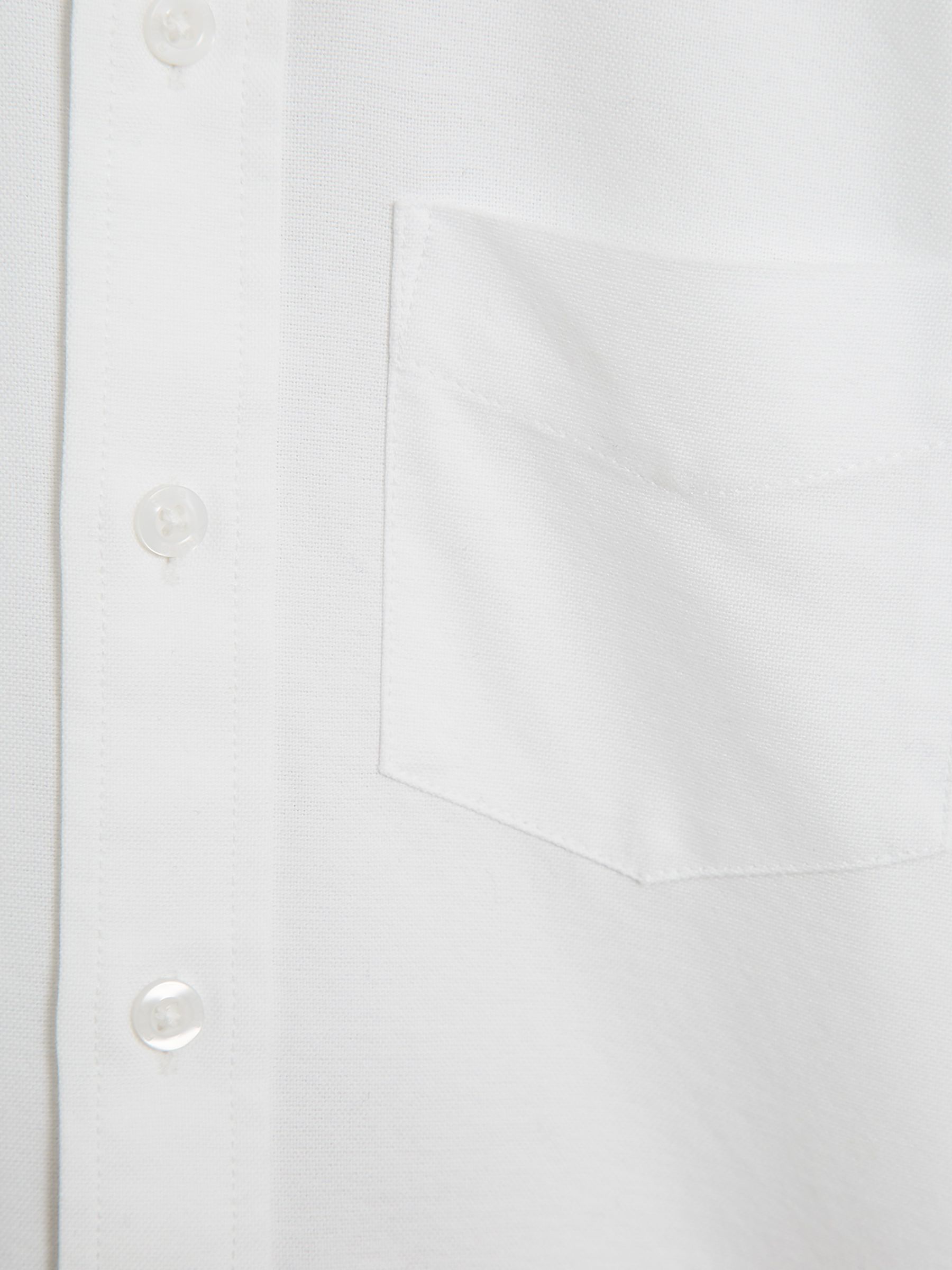 13-14 yrs Button Down Oxford Shirt in White - Image 7 of 7