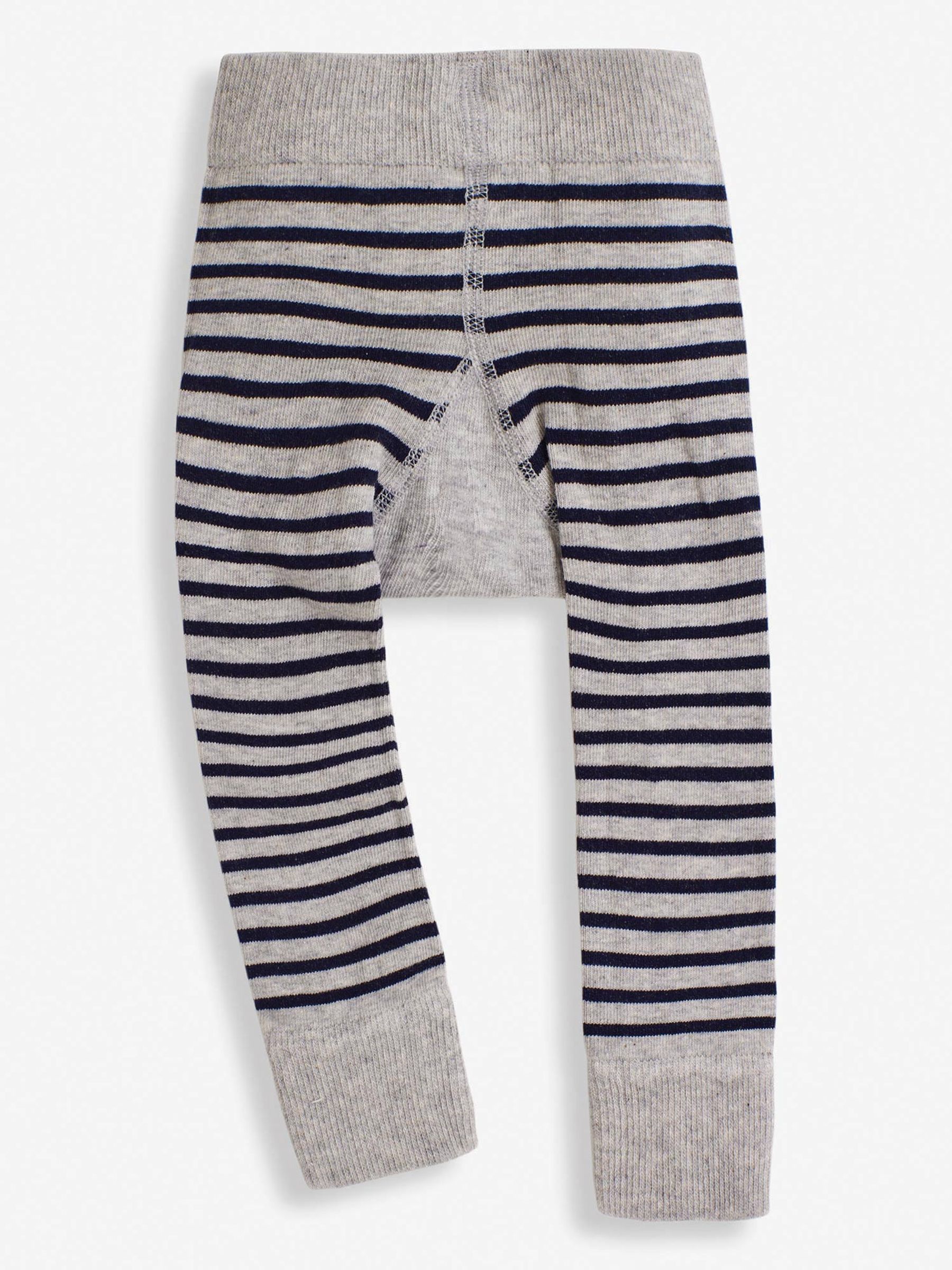 Grey Stripe Zebra Baby Leggings - Image 2 of 2