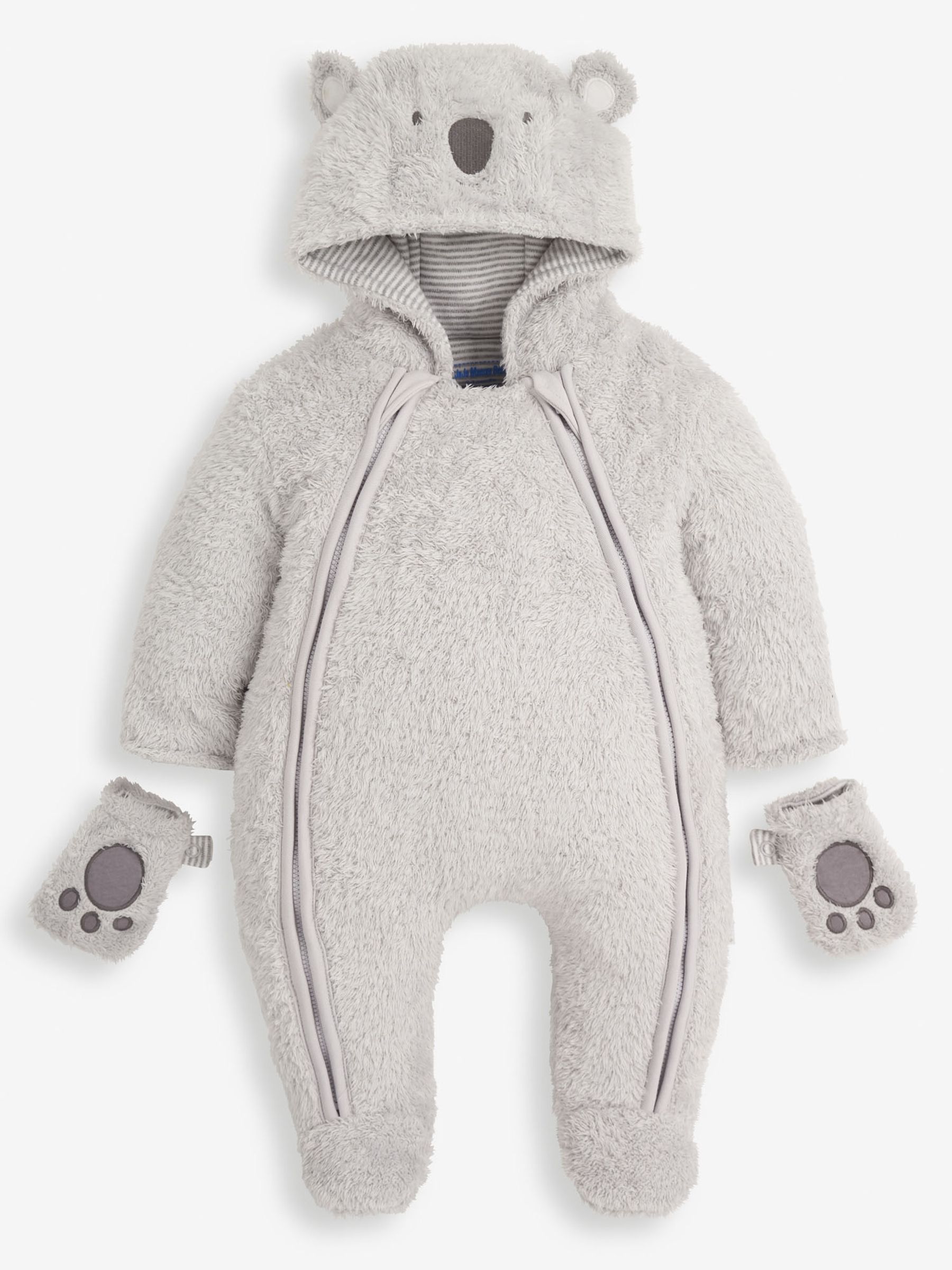 Grey Koala Cosy Pramsuit - Image 2 of 4