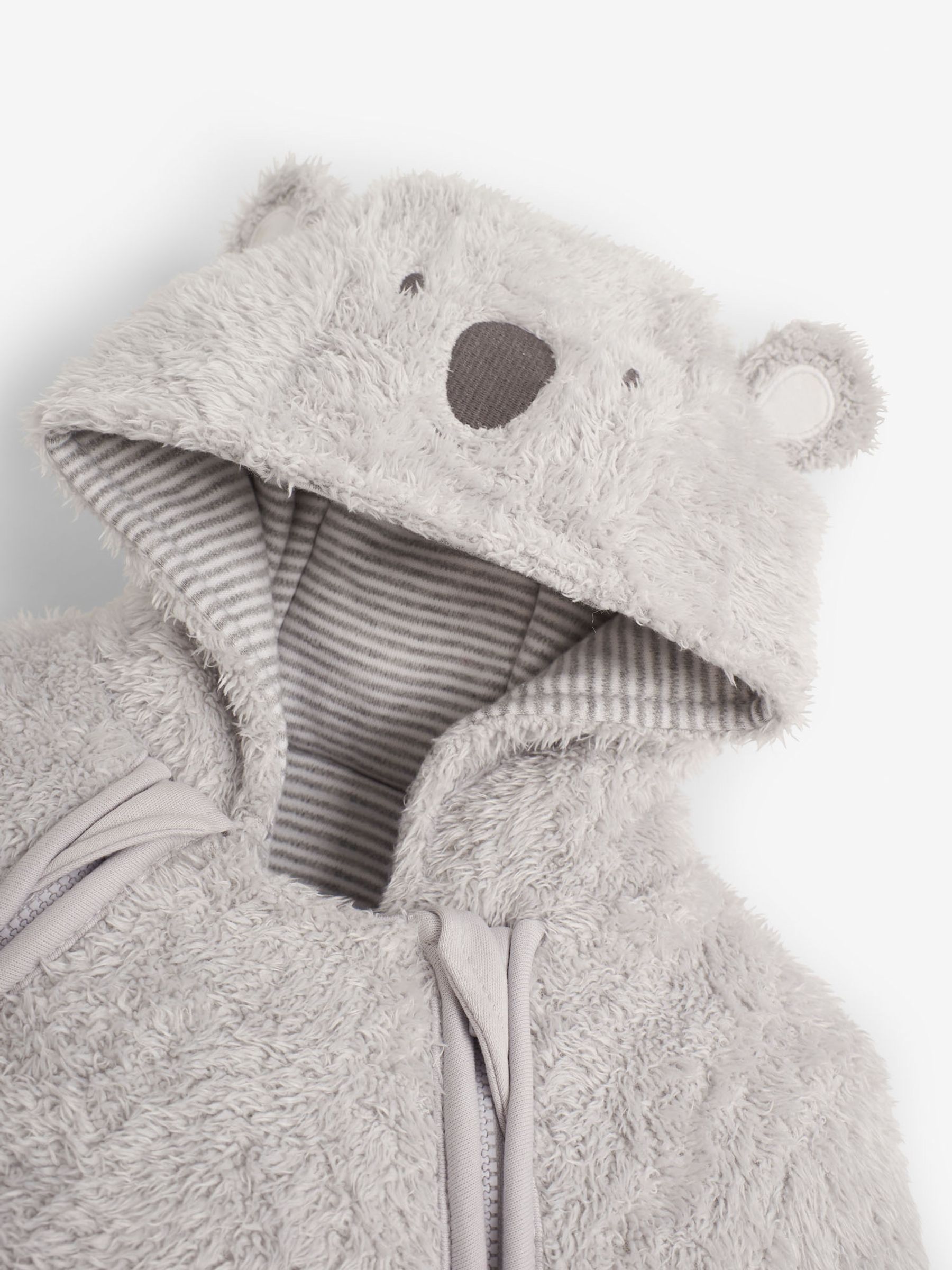 Grey Koala Cosy Pramsuit - Image 3 of 4