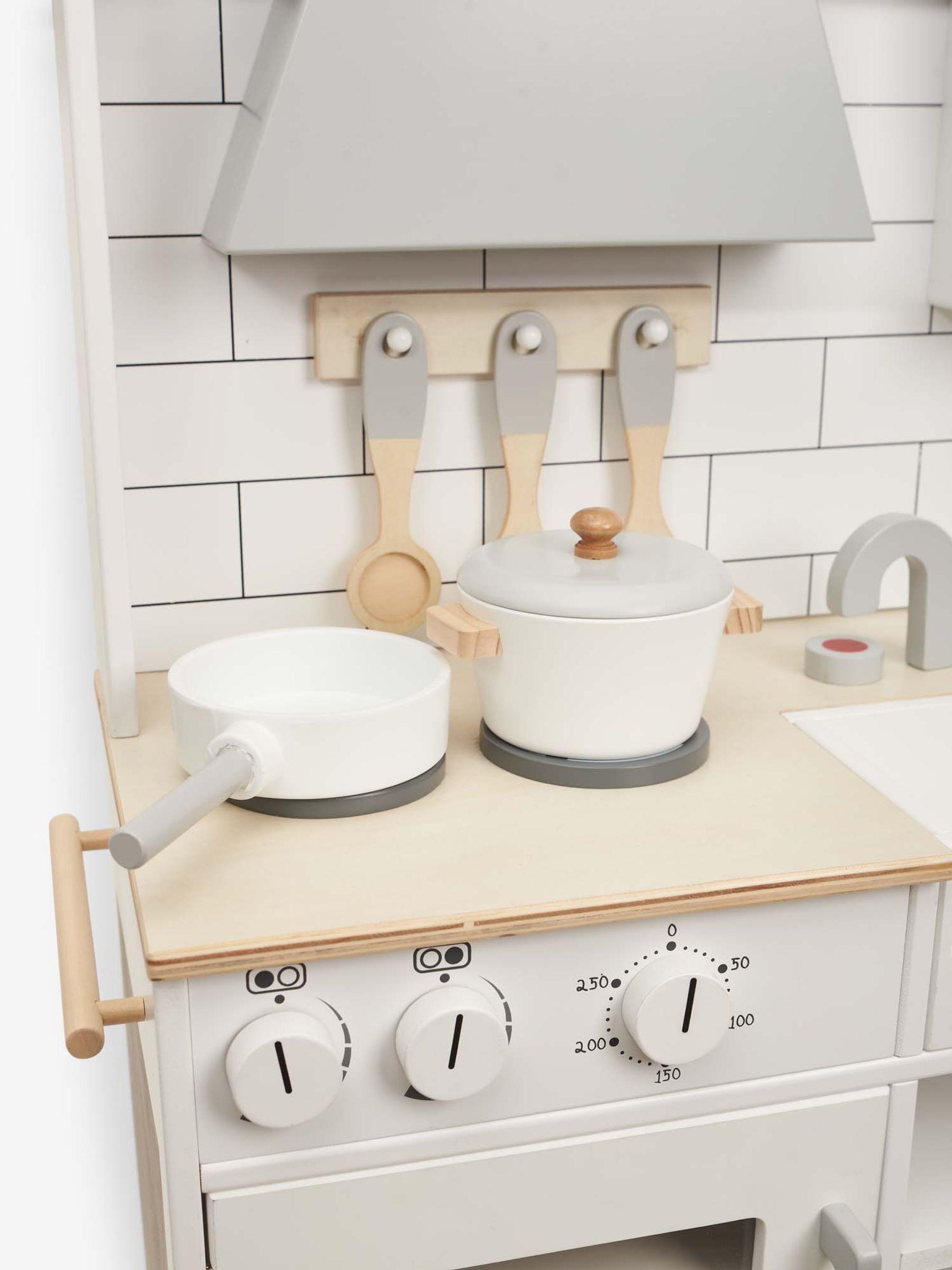 Camden Wooden Play Kitchen in White - Image 1 of 12
