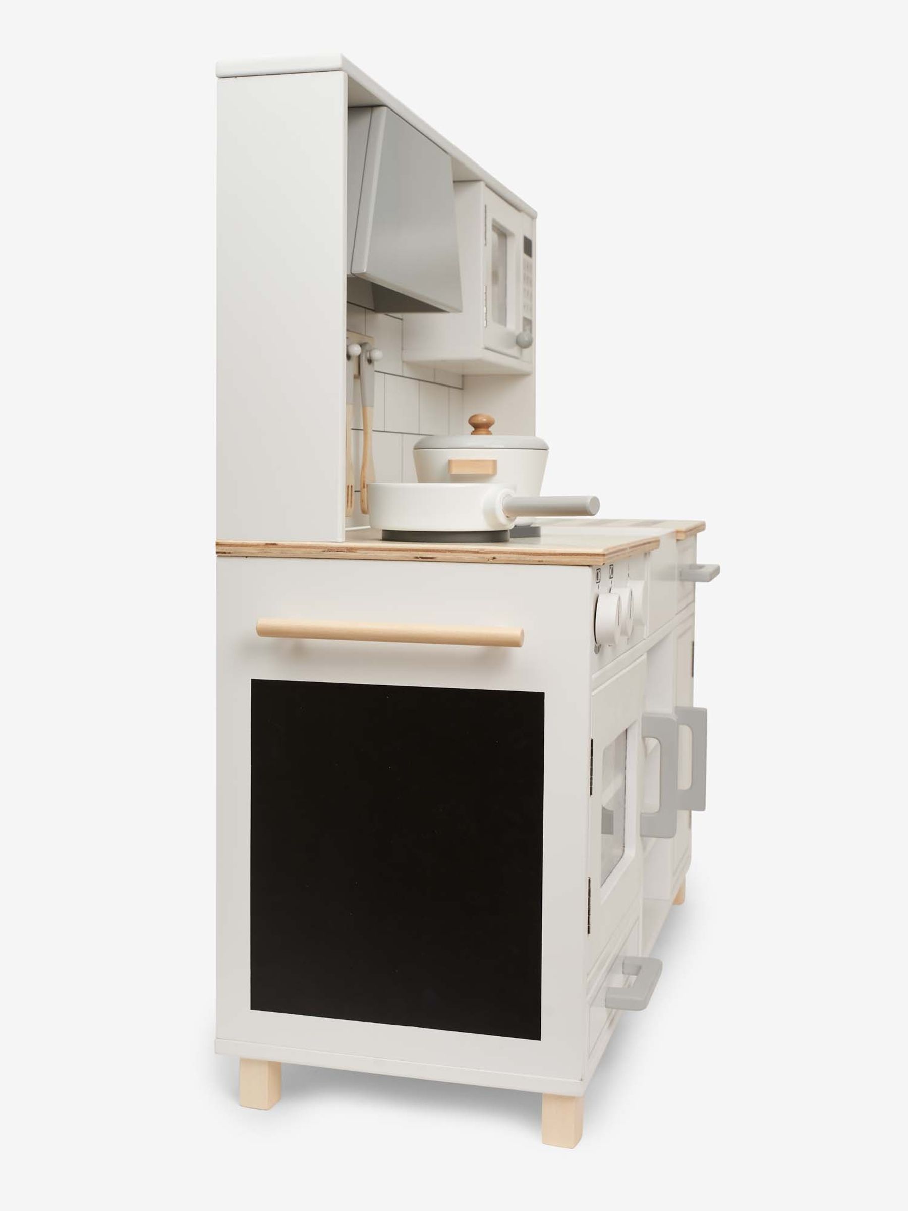 Camden Wooden Play Kitchen in White - Image 8 of 12
