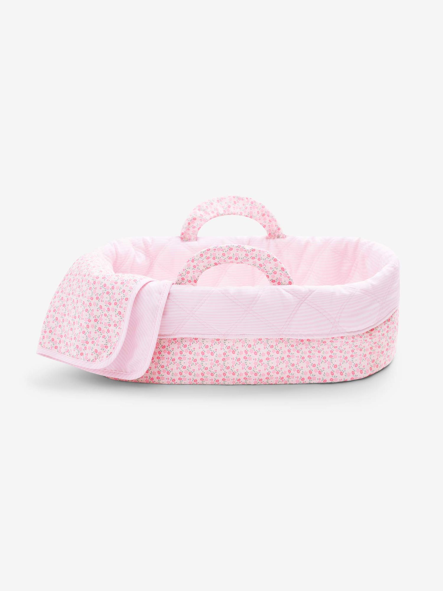 Pink Doll Carry Cot - Image 1 of 6
