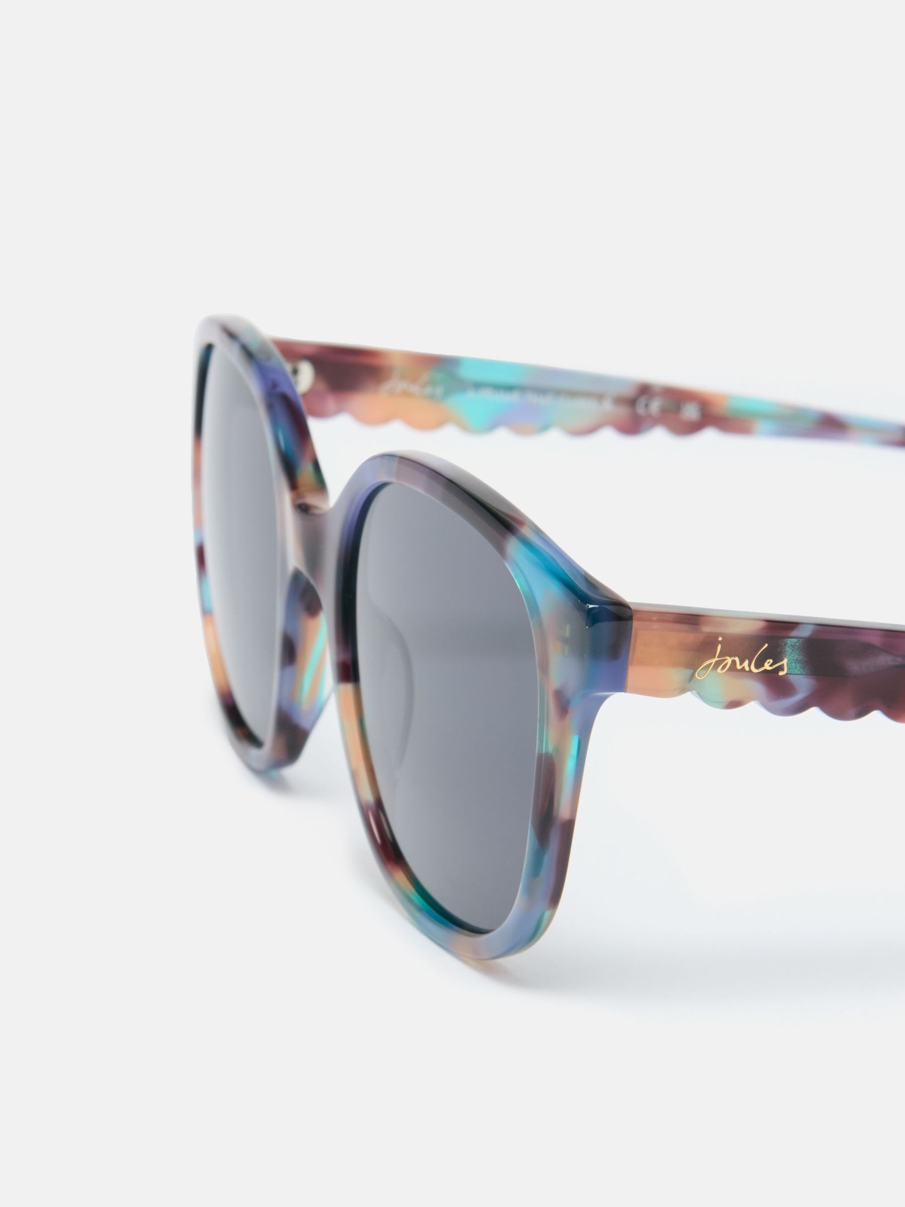 Tortoiseshell Square Rimmed Sunglasses - Image 3 of 4