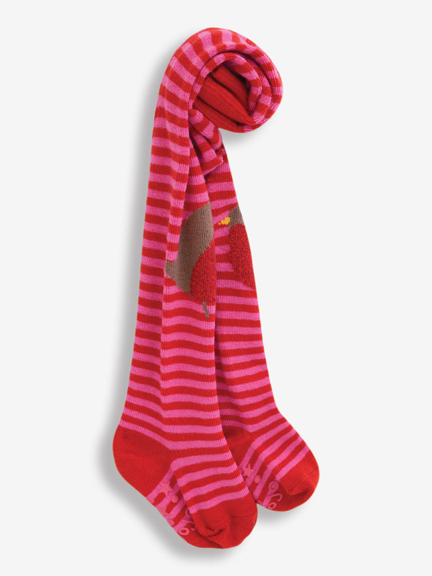 Robin Cotton Rich Tights in Red - Image 1 of 2