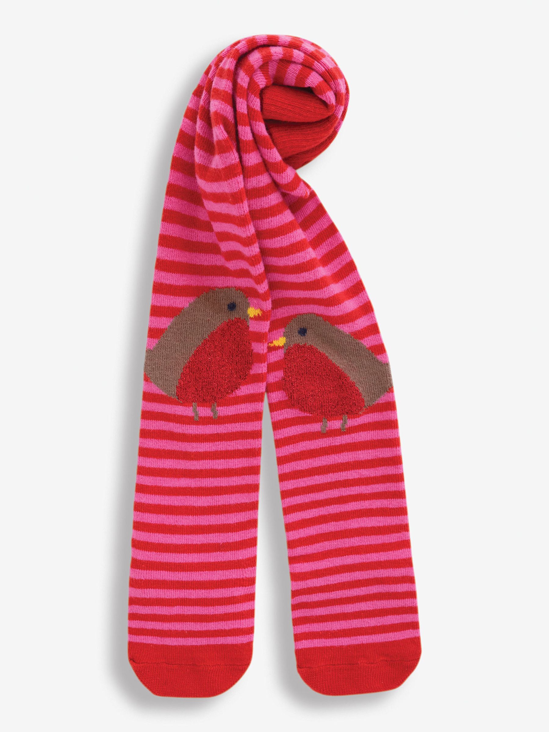 Robin Cotton Rich Tights in Red - Image 2 of 2