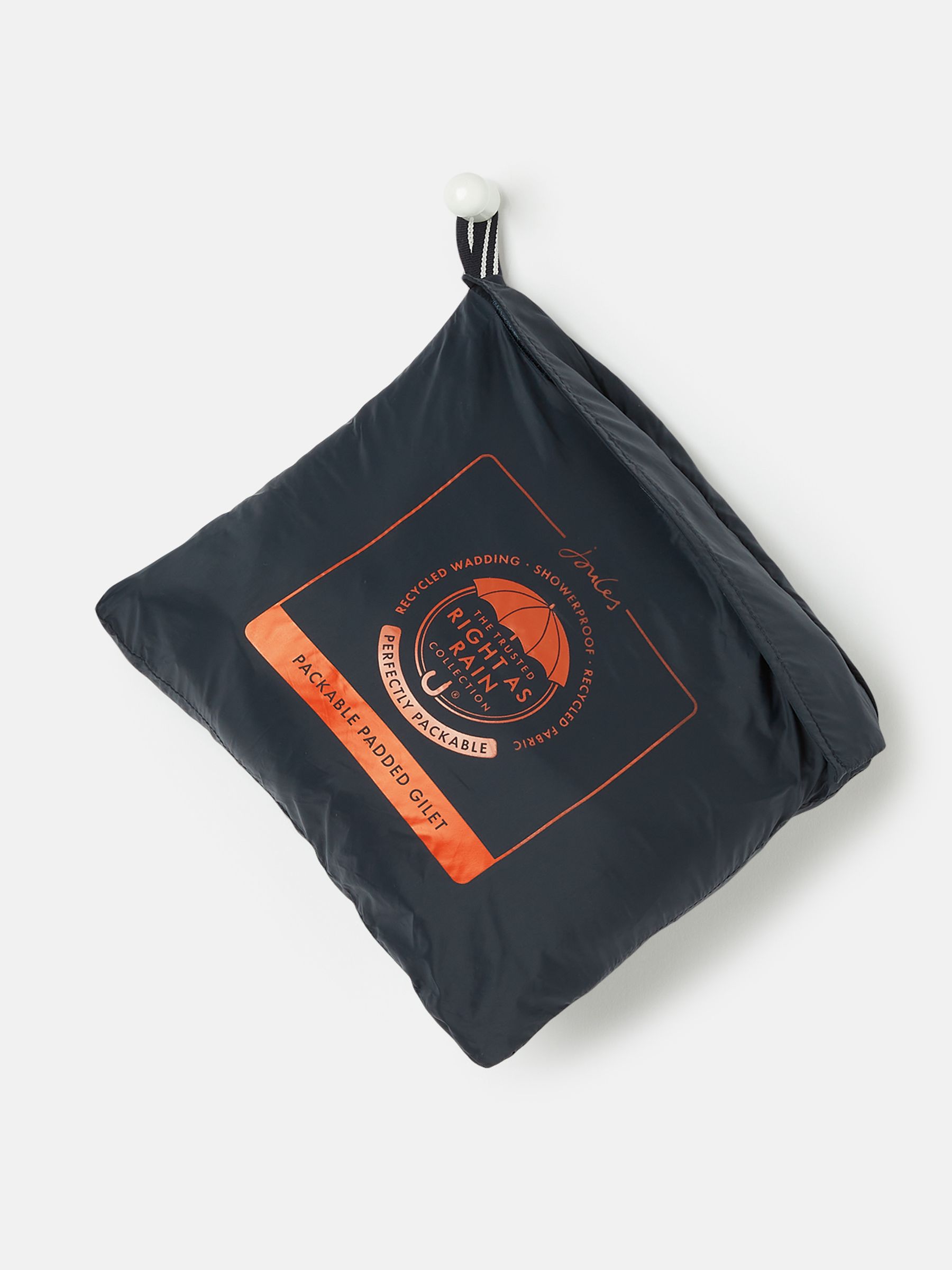 Cairn Navy/Beige Showerproof Coat - Image 4 of 6