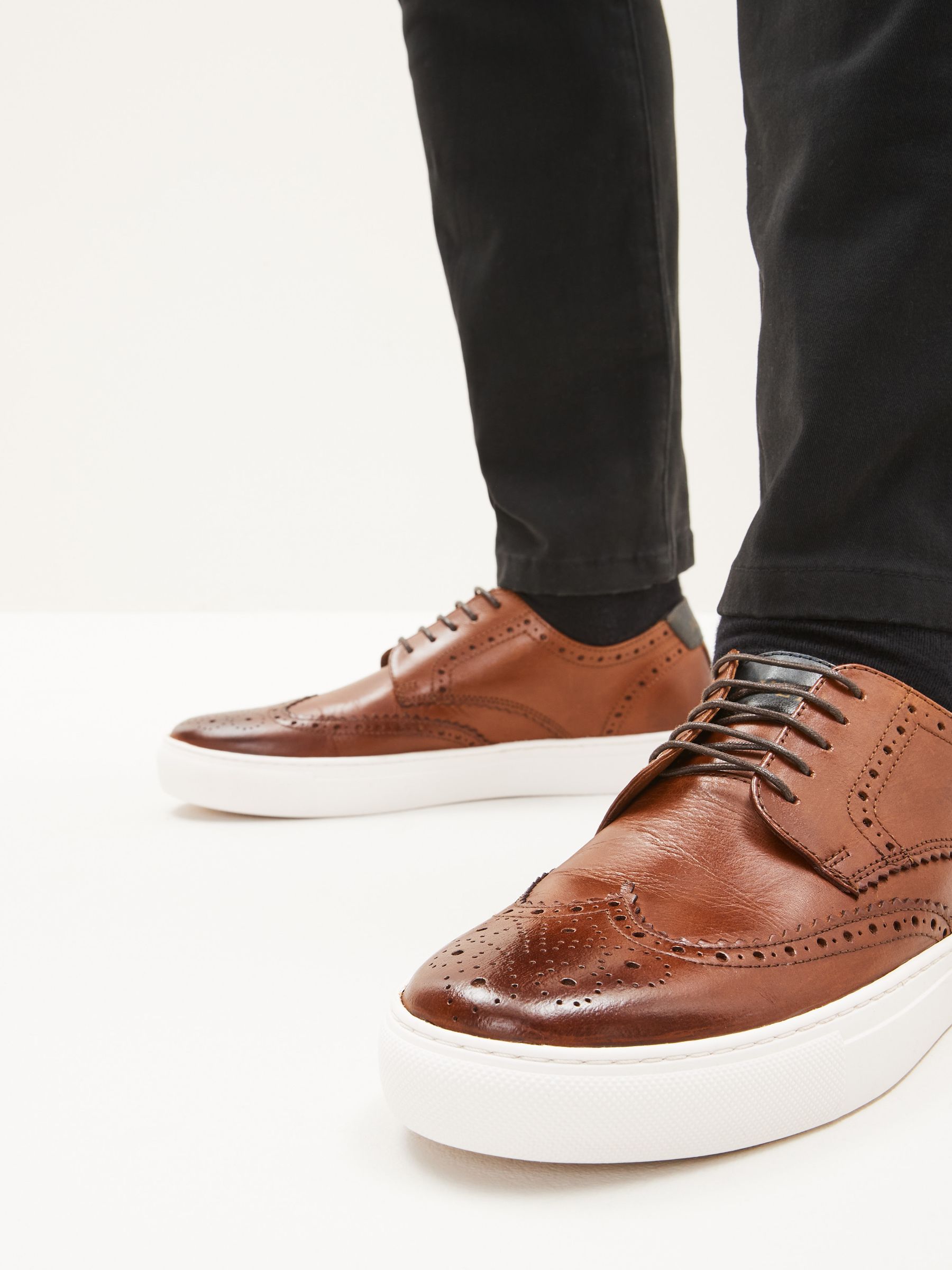 Tan Brown Brogues - Image 2 of 6