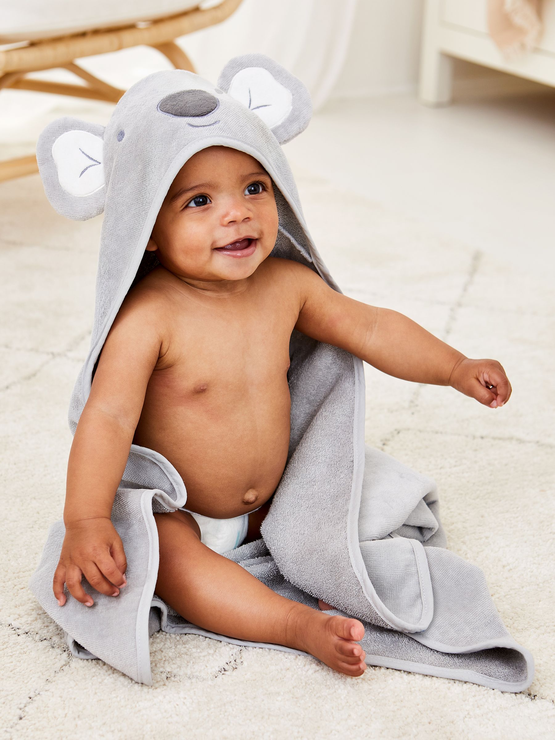 Koala Character Hooded Towel - Image 2 of 5