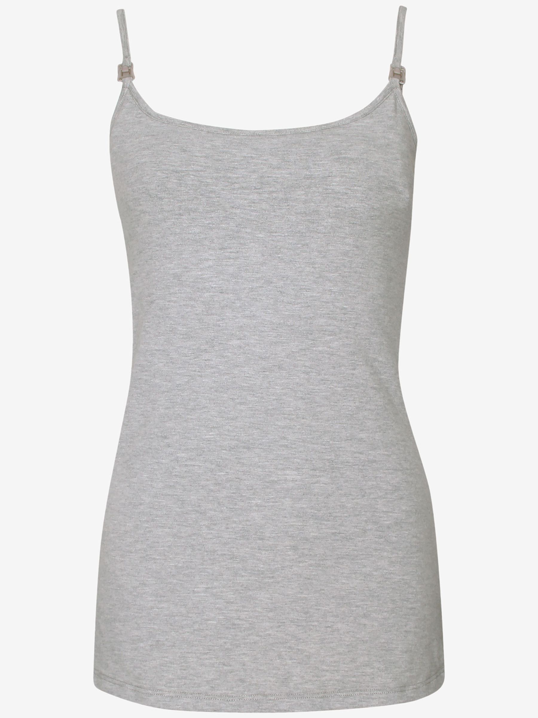 Grey Maternity & Nursing Vest Top - Image 1 of 2