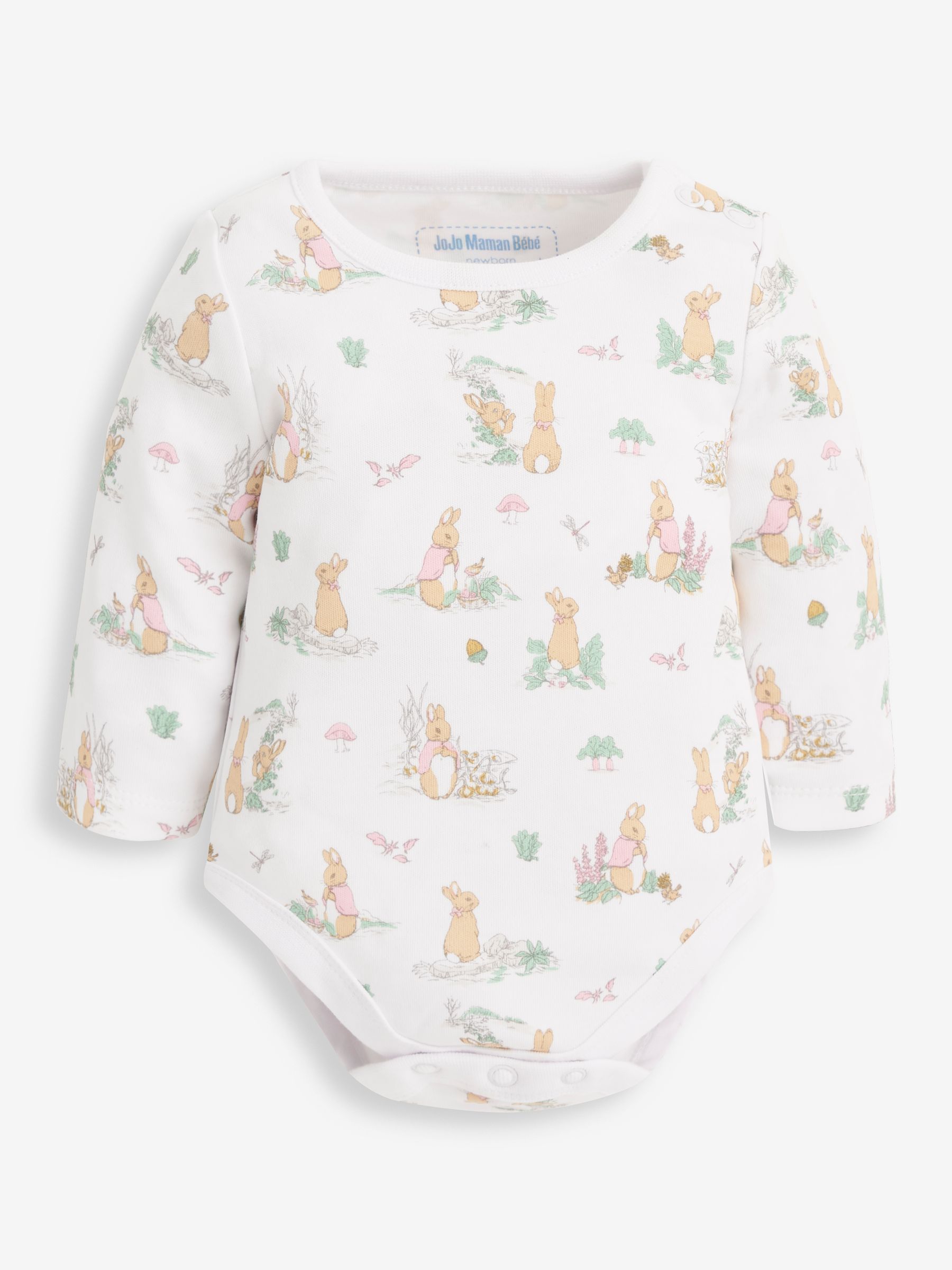 2-Piece Flopsy Bunny Dungaree Set in Pink - Image 4 of 5