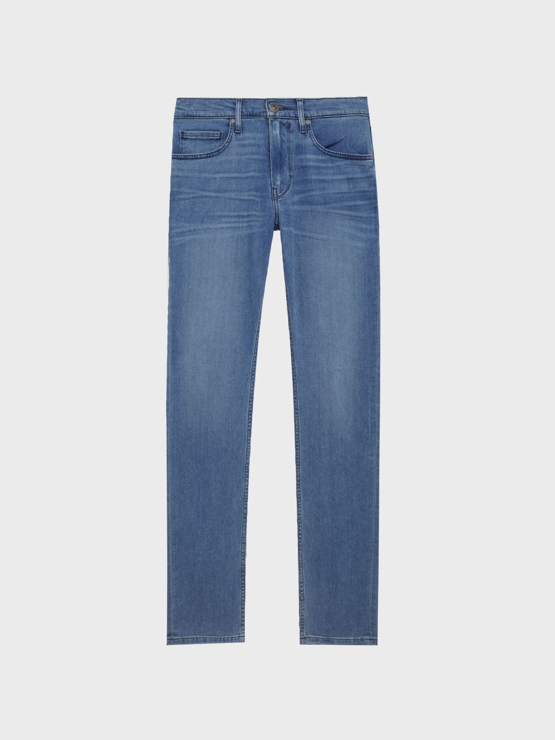 Paige High Stretch Super Skinny Jeans in Richard - Image 2 of 6