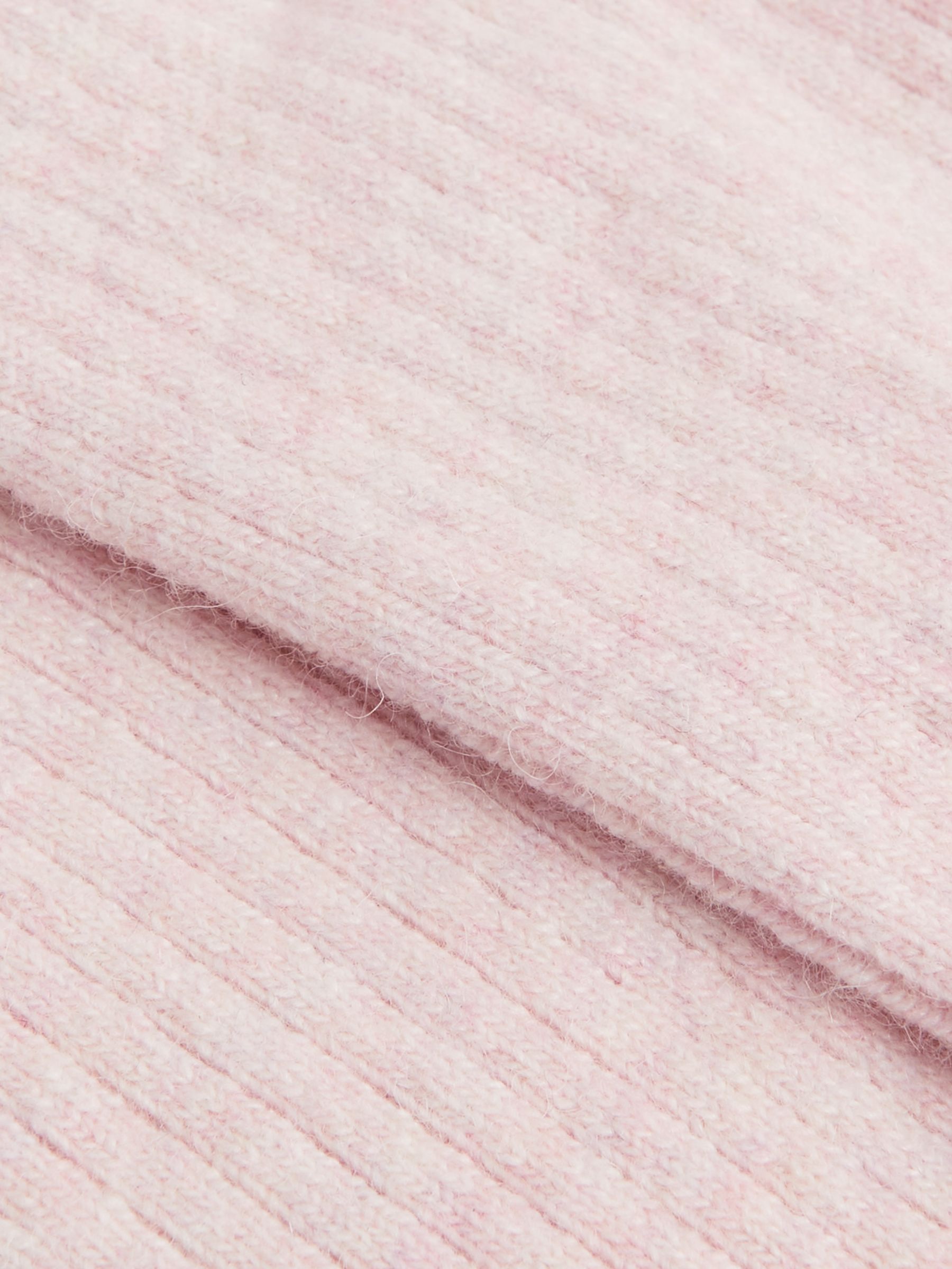 Ribbed Wool Blend Socks in Blush - Image 3 of 3