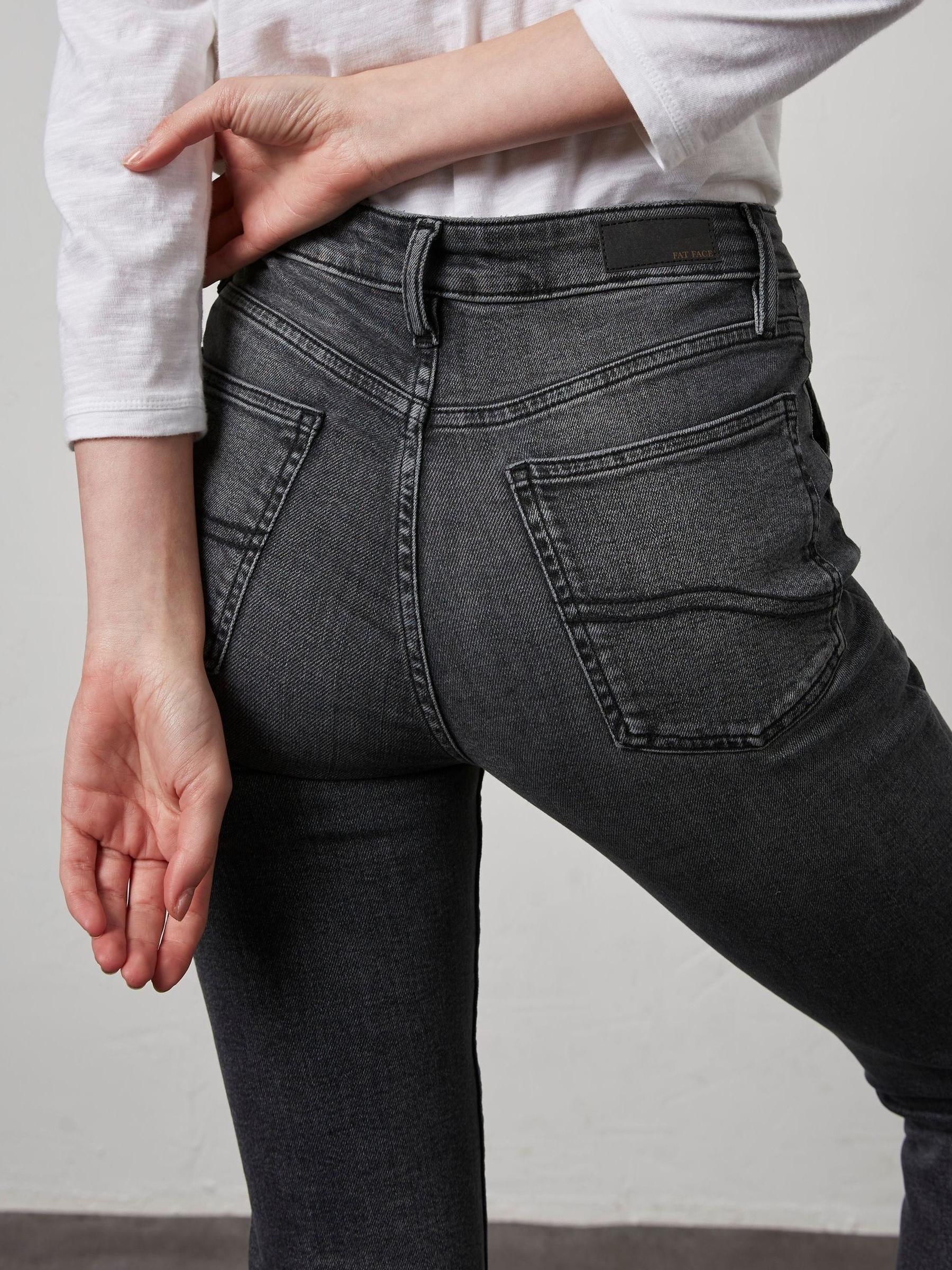 Grey Sway Cargo Slim Jeans - Image 3 of 3 Grey Sway Cargo Slim Jeans - Image 3 of 3