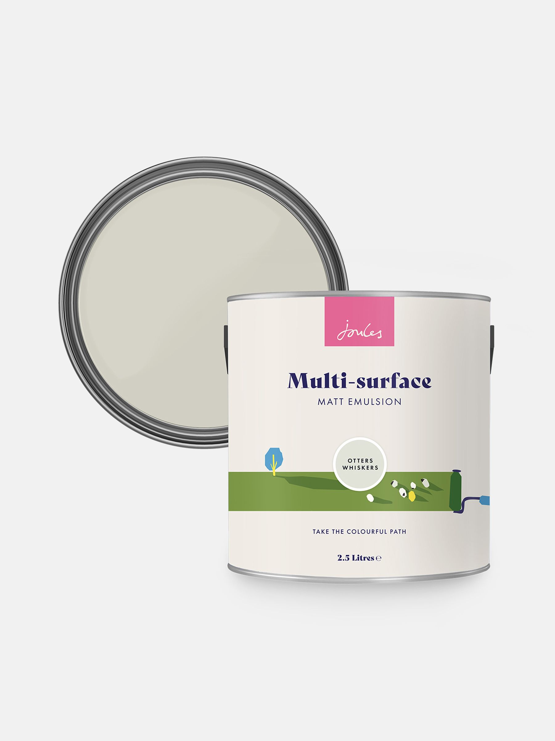 Otters Whiskers Cream Multi Surface Matt Emulsion - Image 4 of 4