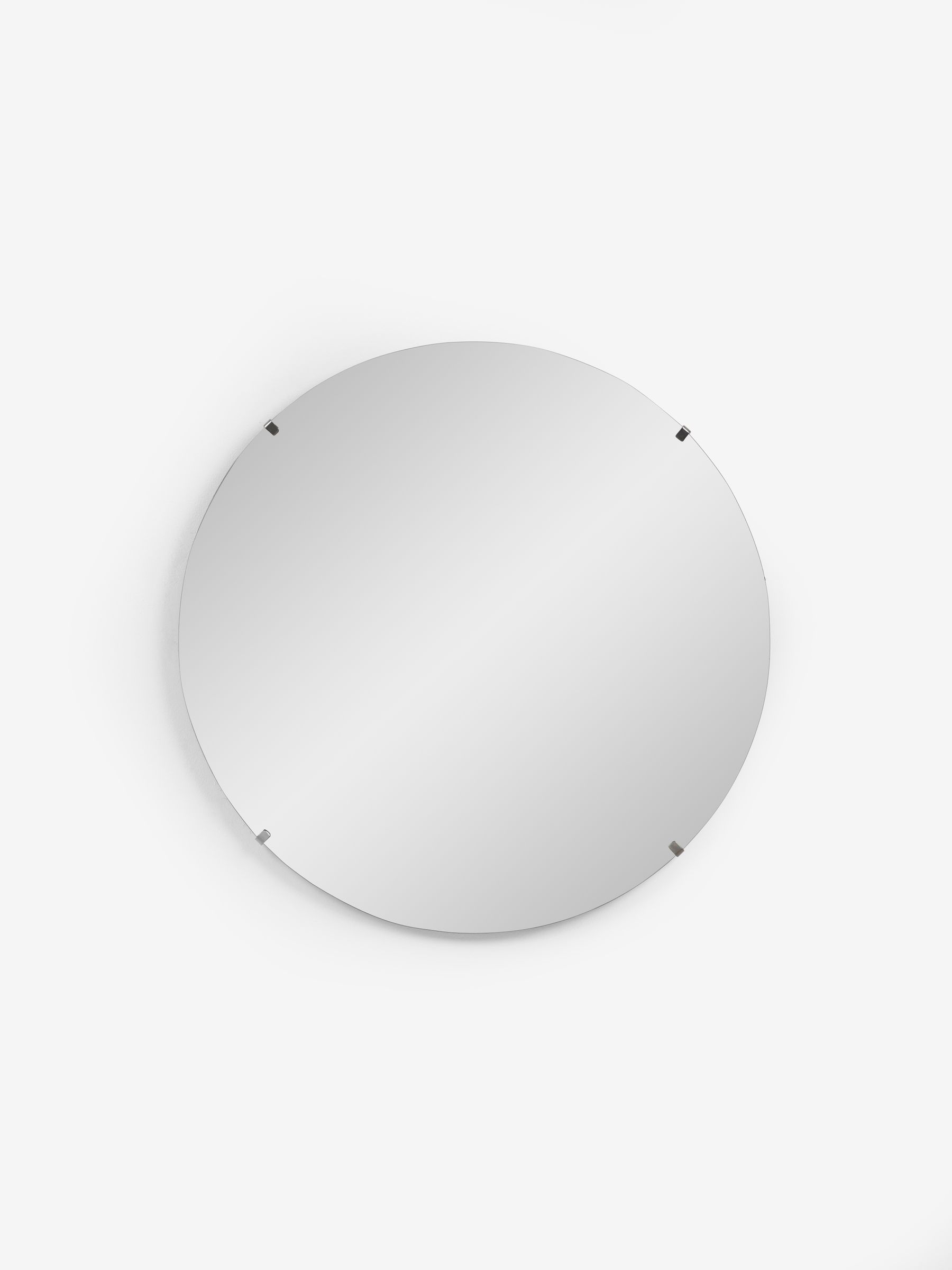 Jasper Conran London Clear Circle Clip Mirror - Image 2 of 3