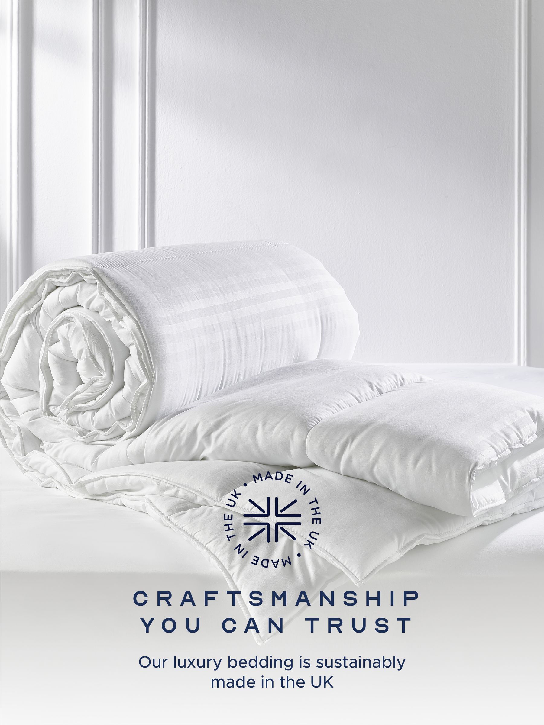 Snuggledown White Luxurious Hotel 10.5 Tog Duvet - Image 5 of 9
