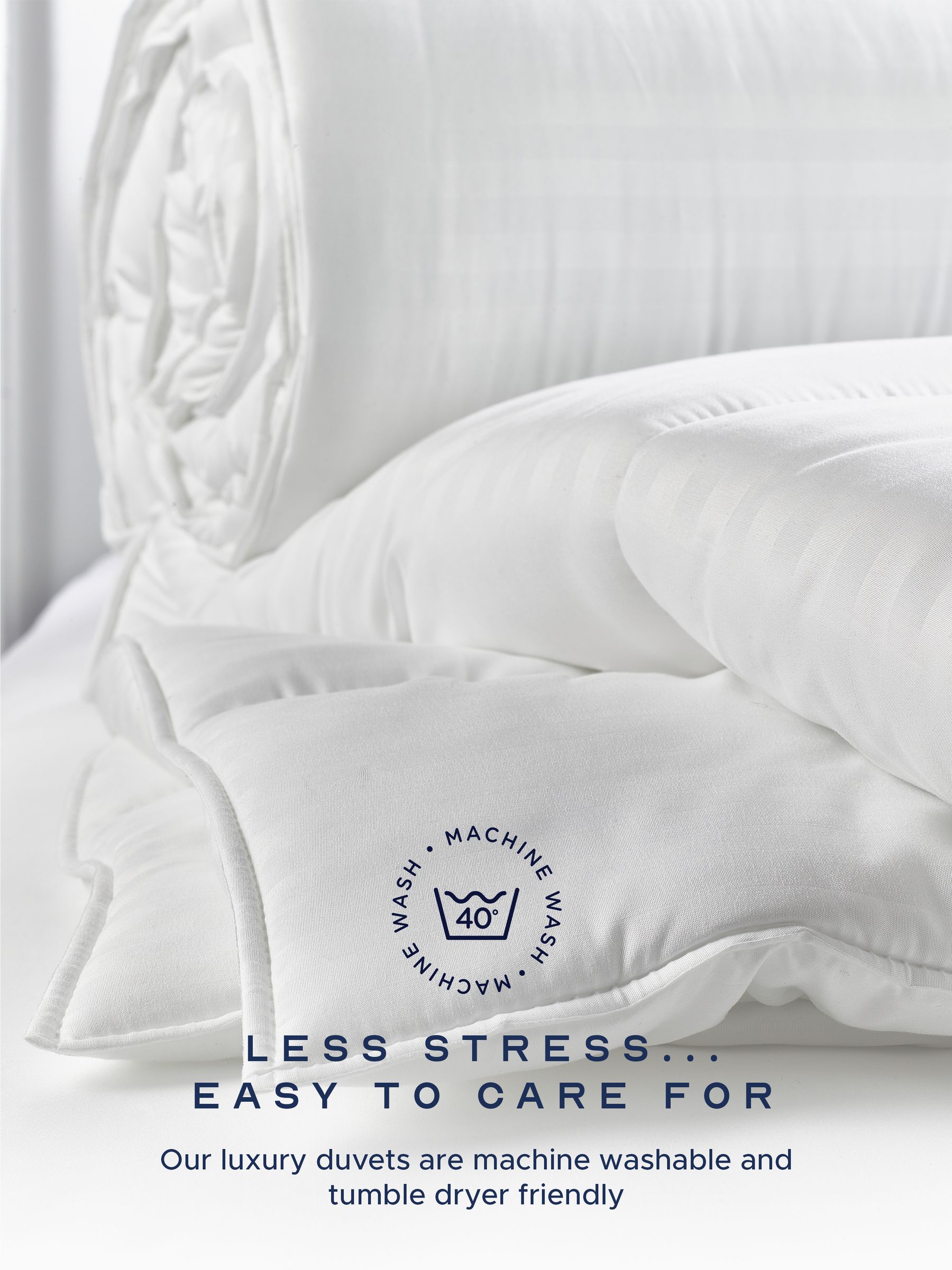 Snuggledown White Luxurious Hotel 10.5 Tog Duvet - Image 7 of 9