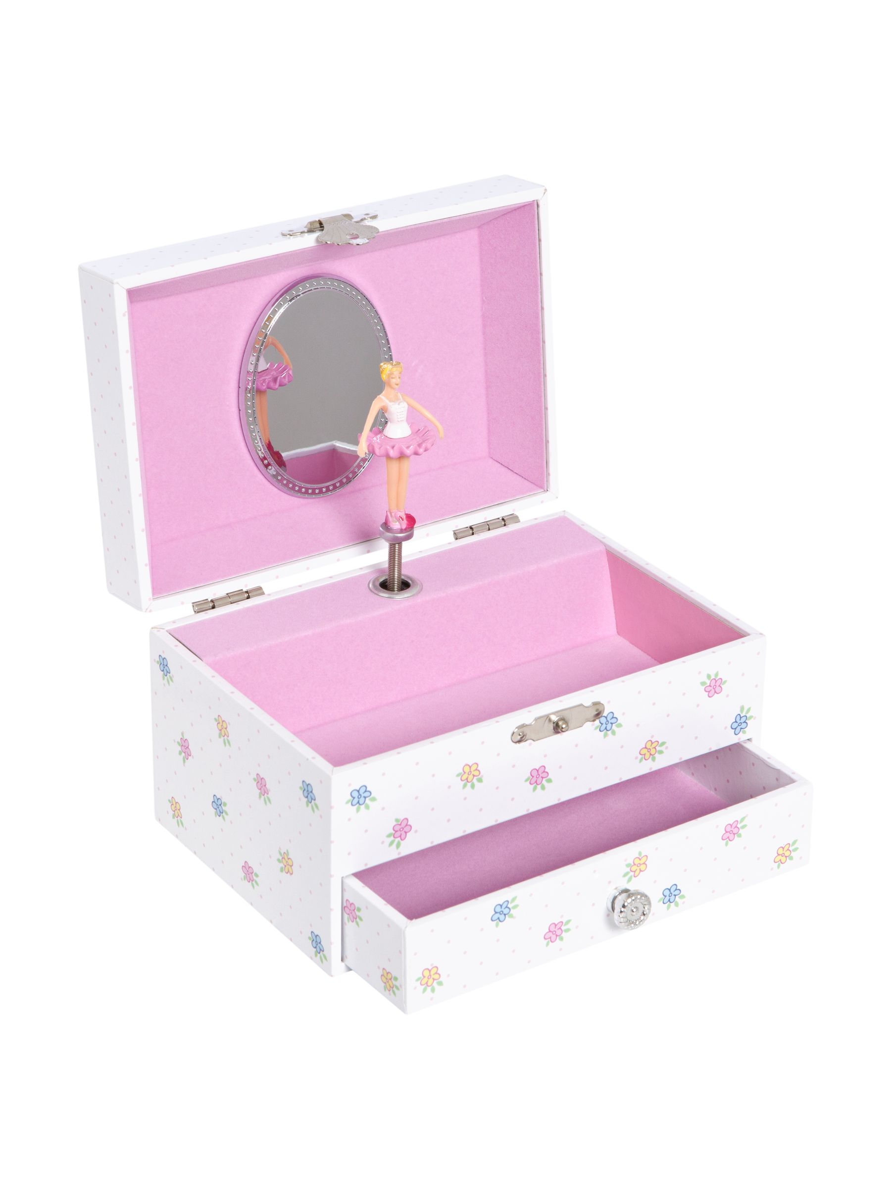Pretty Floral Musical Jewellery Box - Image 5 of 5