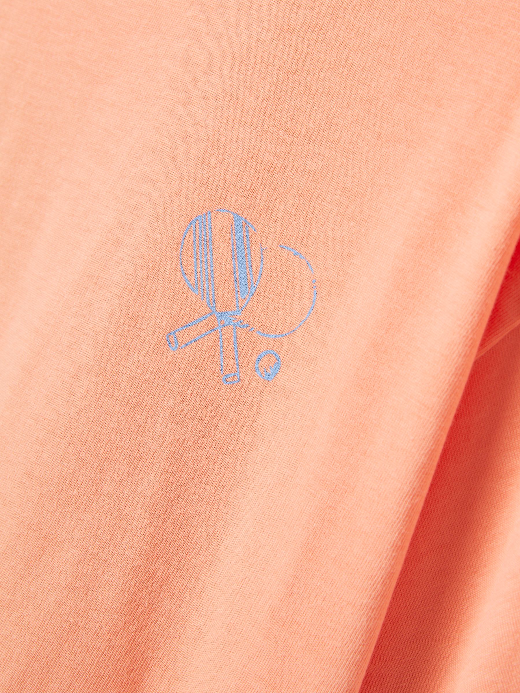 Boys' Ben Orange Short Sleeve T-Shirt - Image 4 of 4