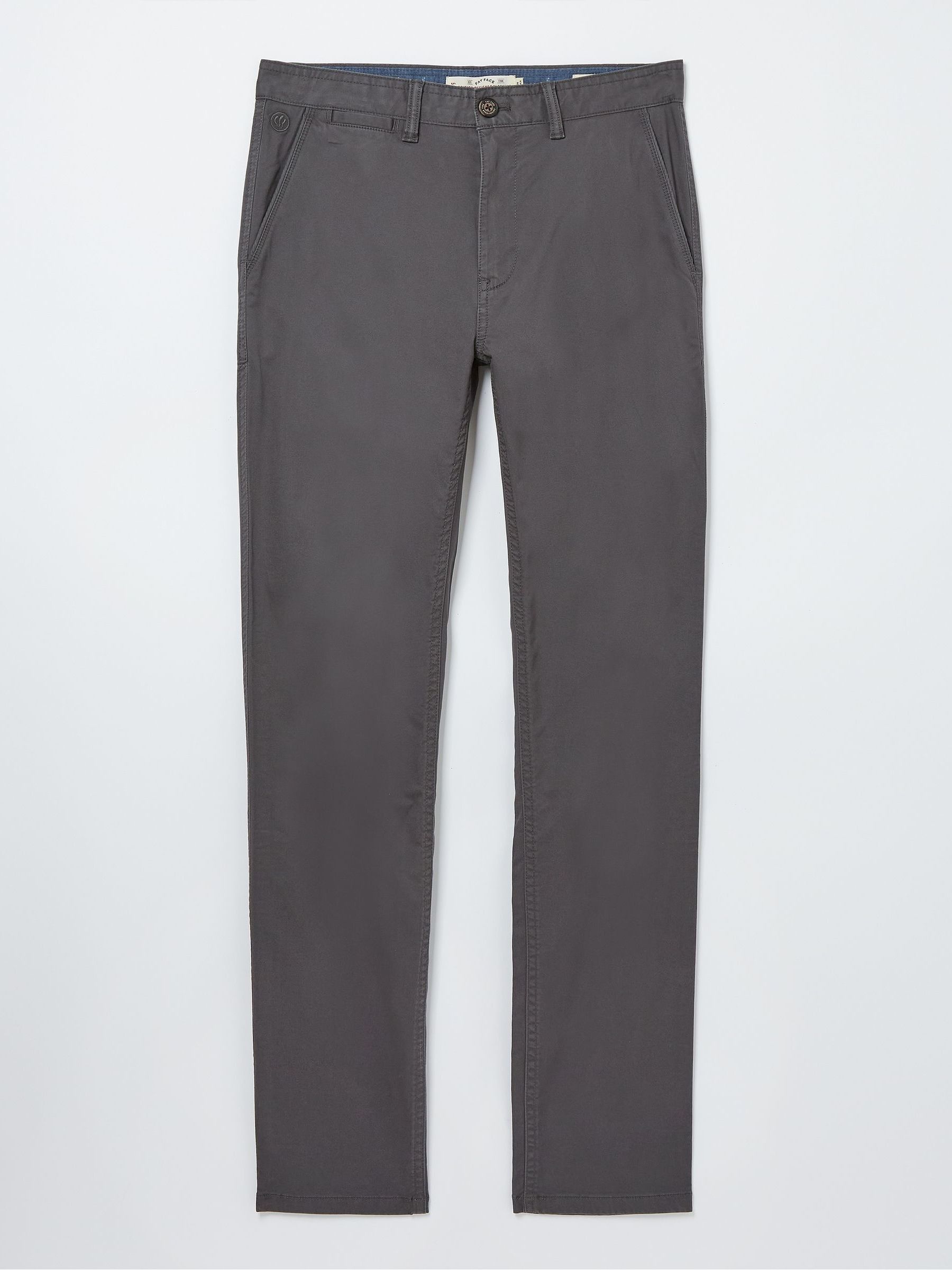 Grey Slim Stretch Chinos - Image 4 of 4