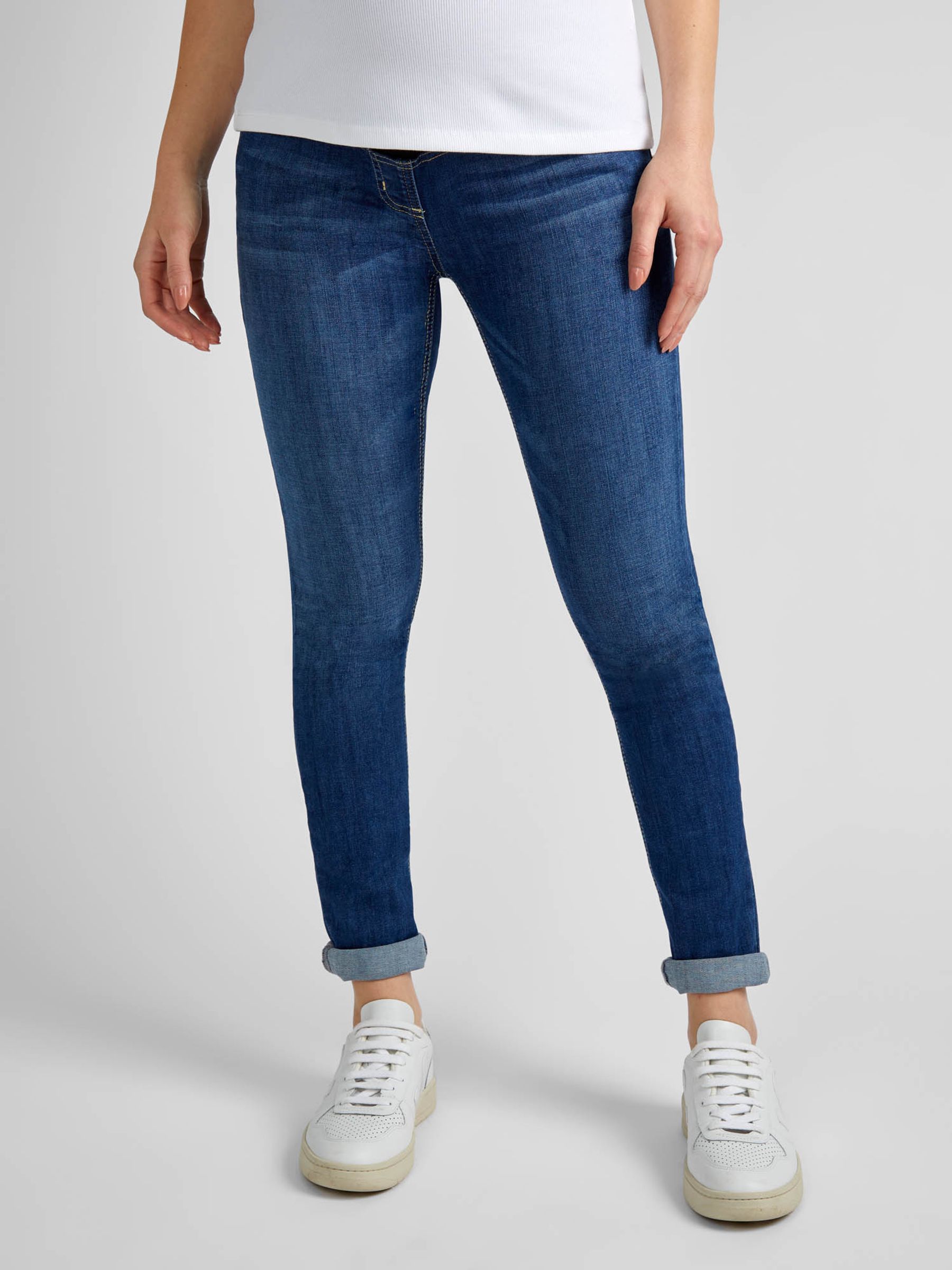 Dark Vintage Super Skinny Maternity Jeans - Image 5 of 6