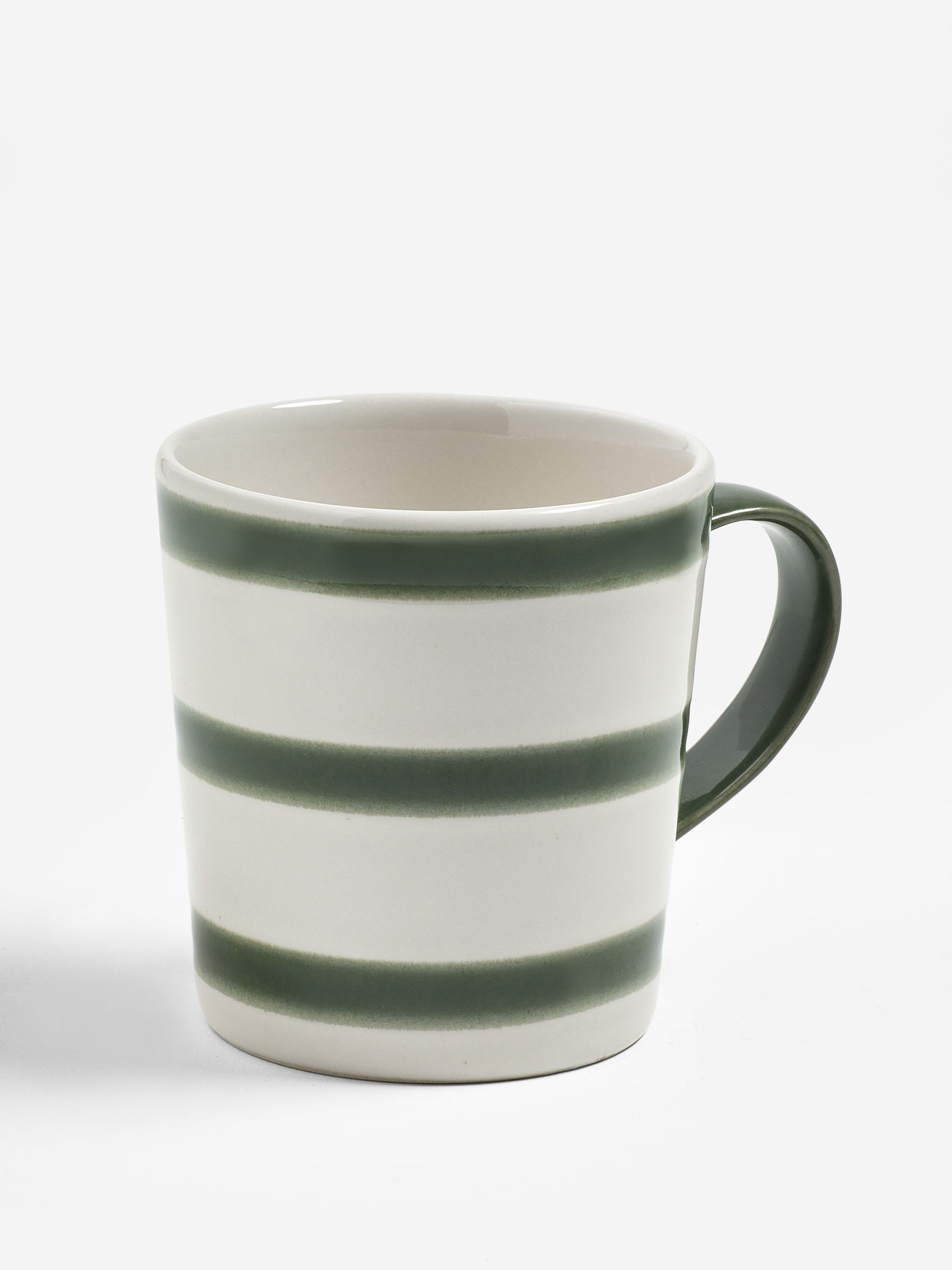 Jasper Conran London Set of 4 Green Abstract Mugs - Image 4 of 10
