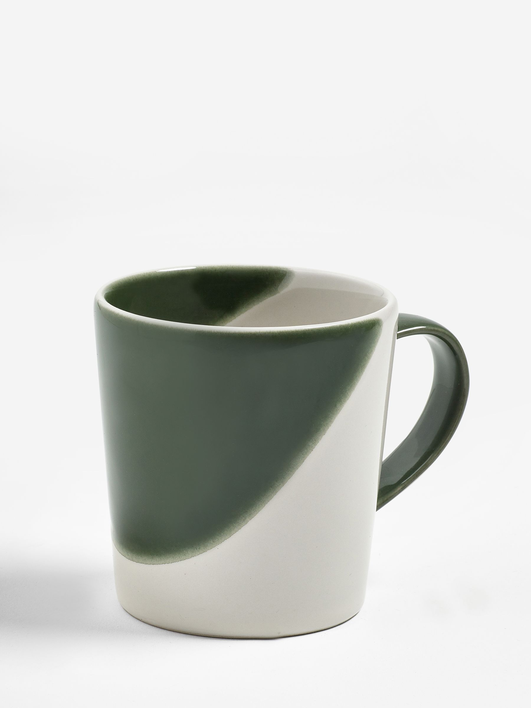 Jasper Conran London Set of 4 Green Abstract Mugs - Image 5 of 10