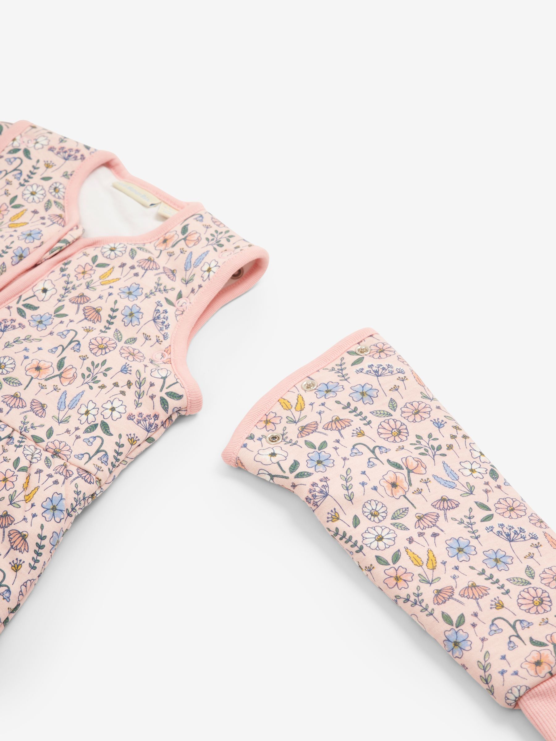 Pink Meadow 3.5 Tog Baby Sleeping Bag - Image 3 of 4