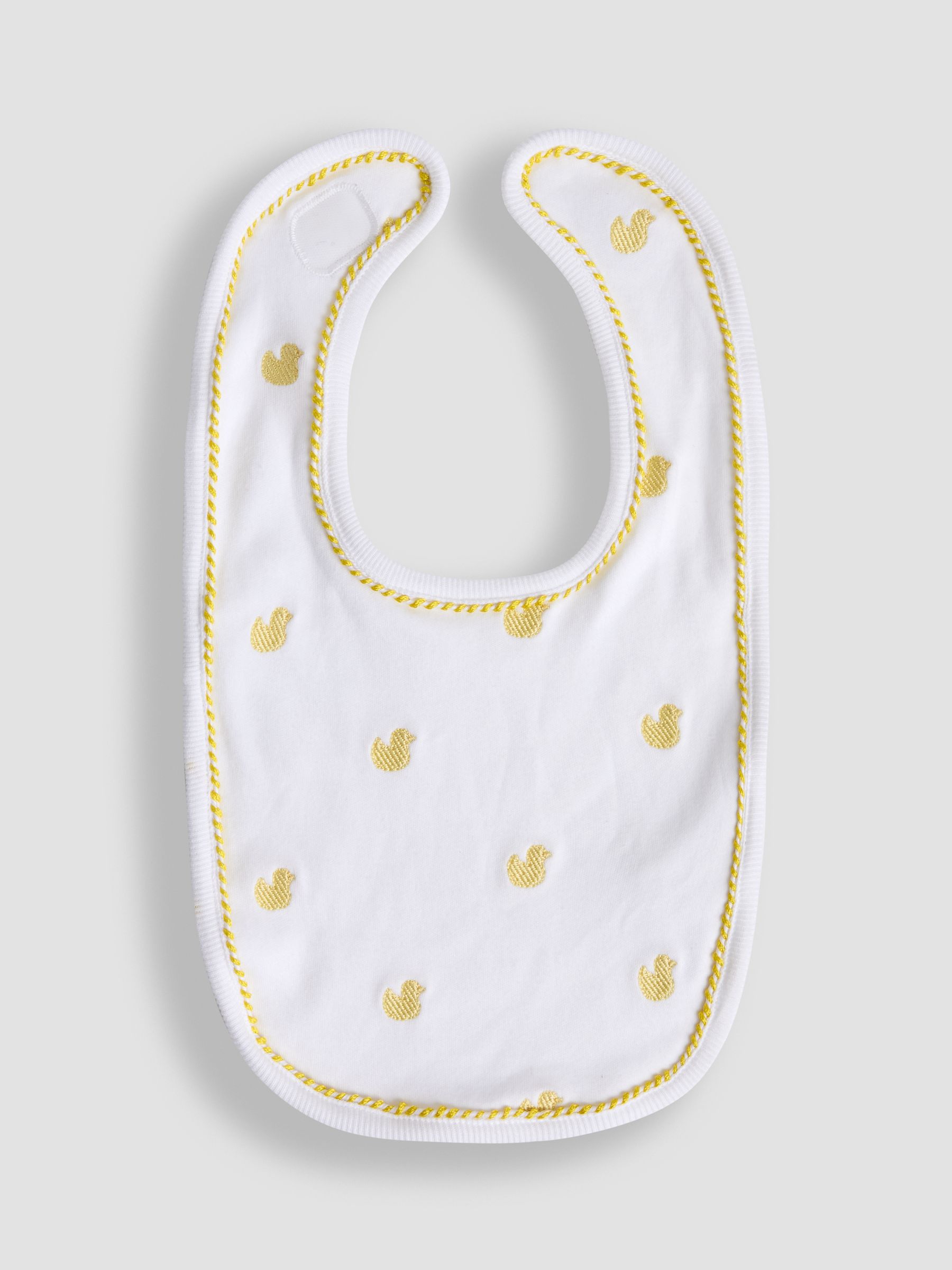 Yellow Duck Embroidered Bib - Image 1 of 2