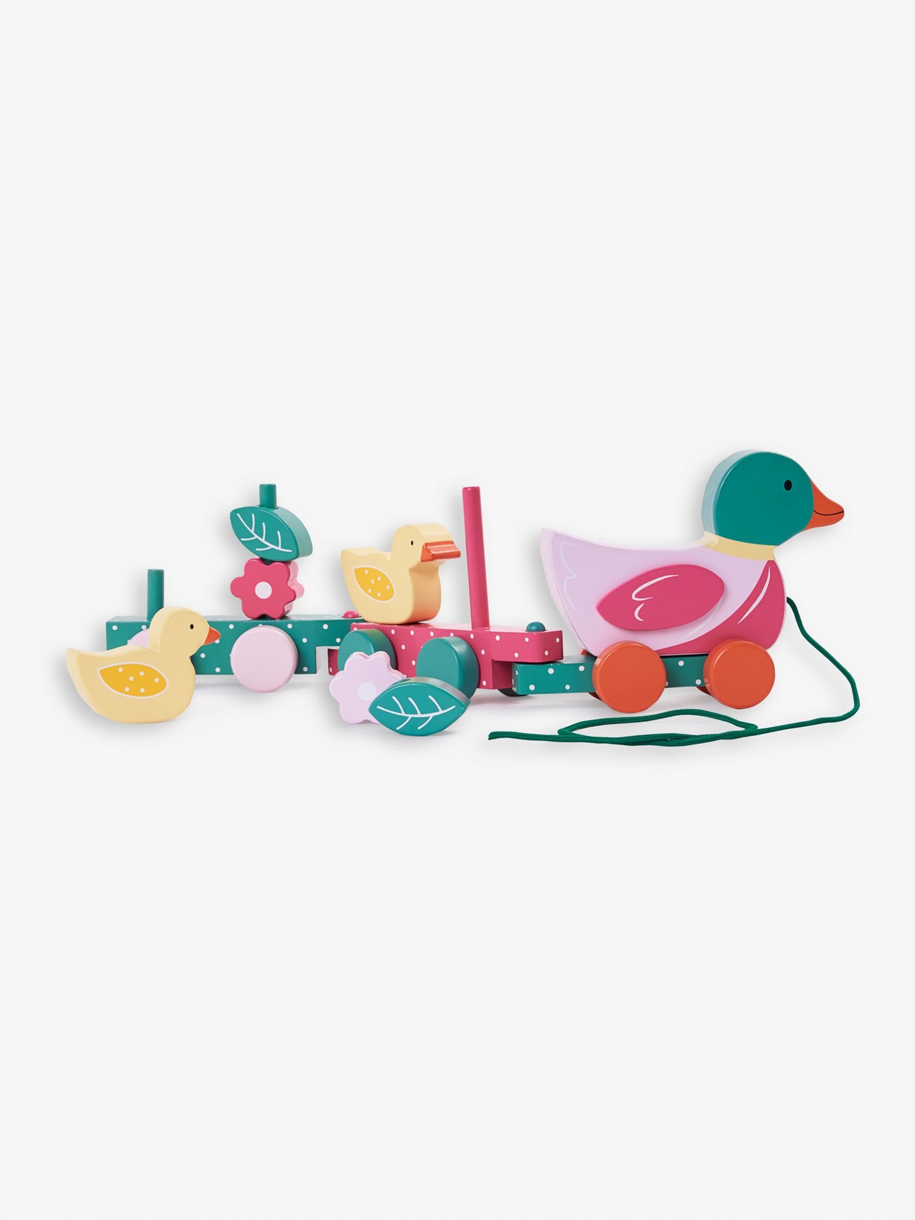 Pull Along Stacking Duck Toy - Image 1 of 2