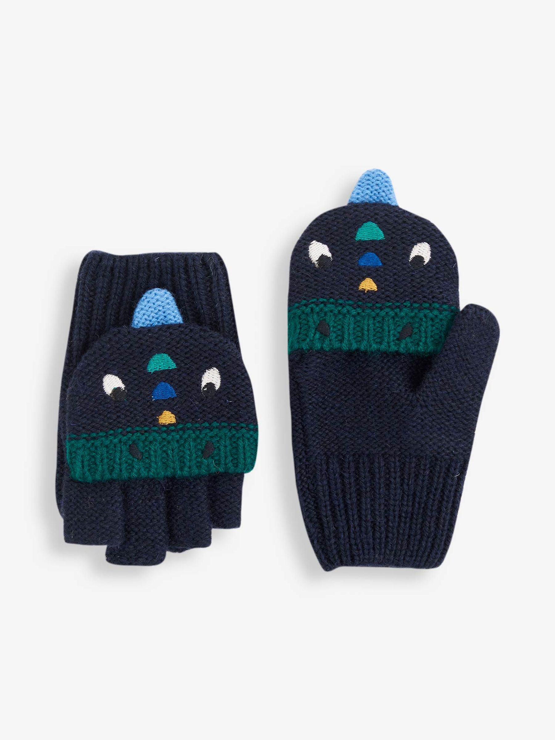 Navy Blue Dino Gloves - Image 2 of 3