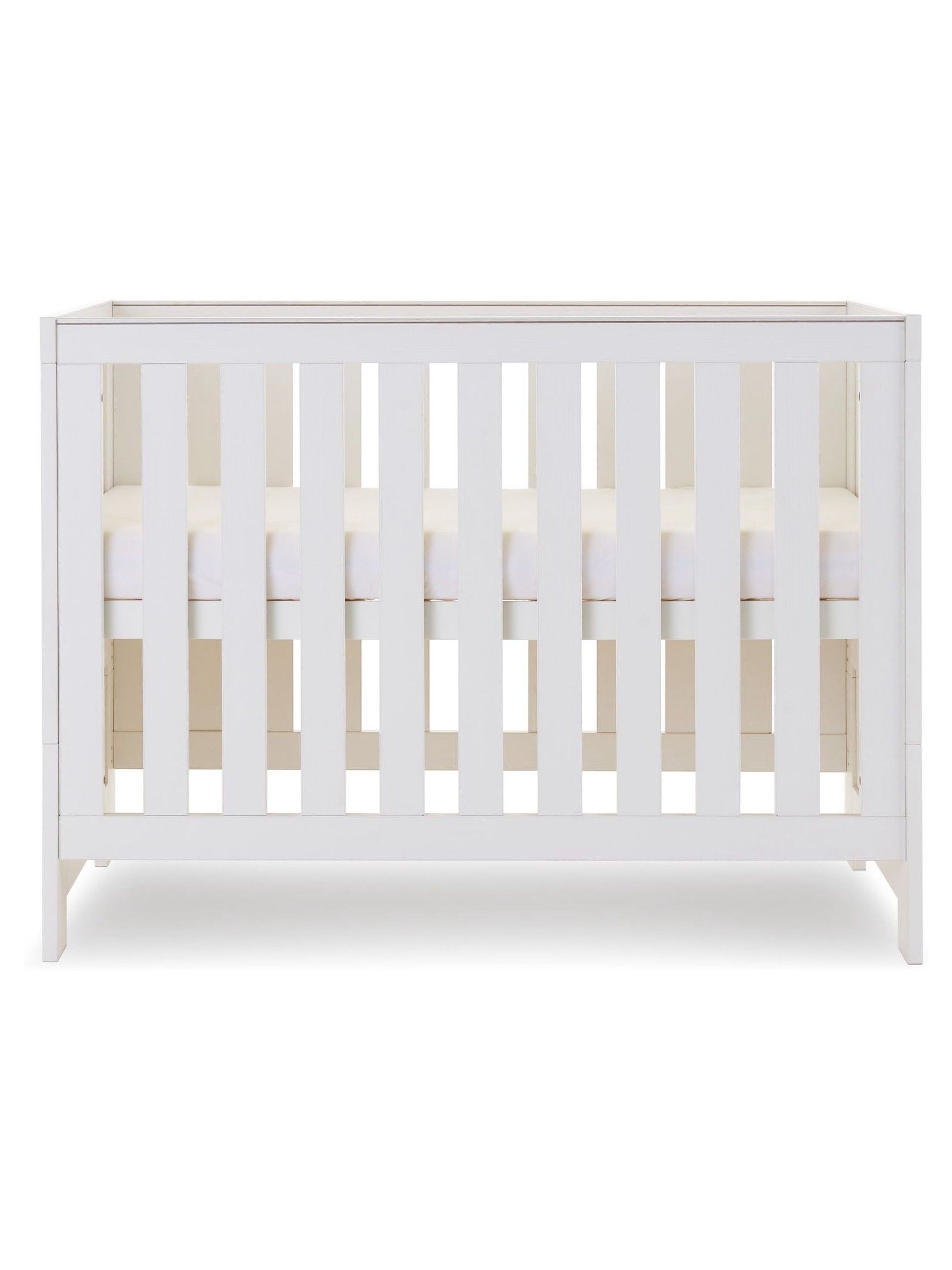 Obaby White Nika Small Cot Bed - Image 3 of 4