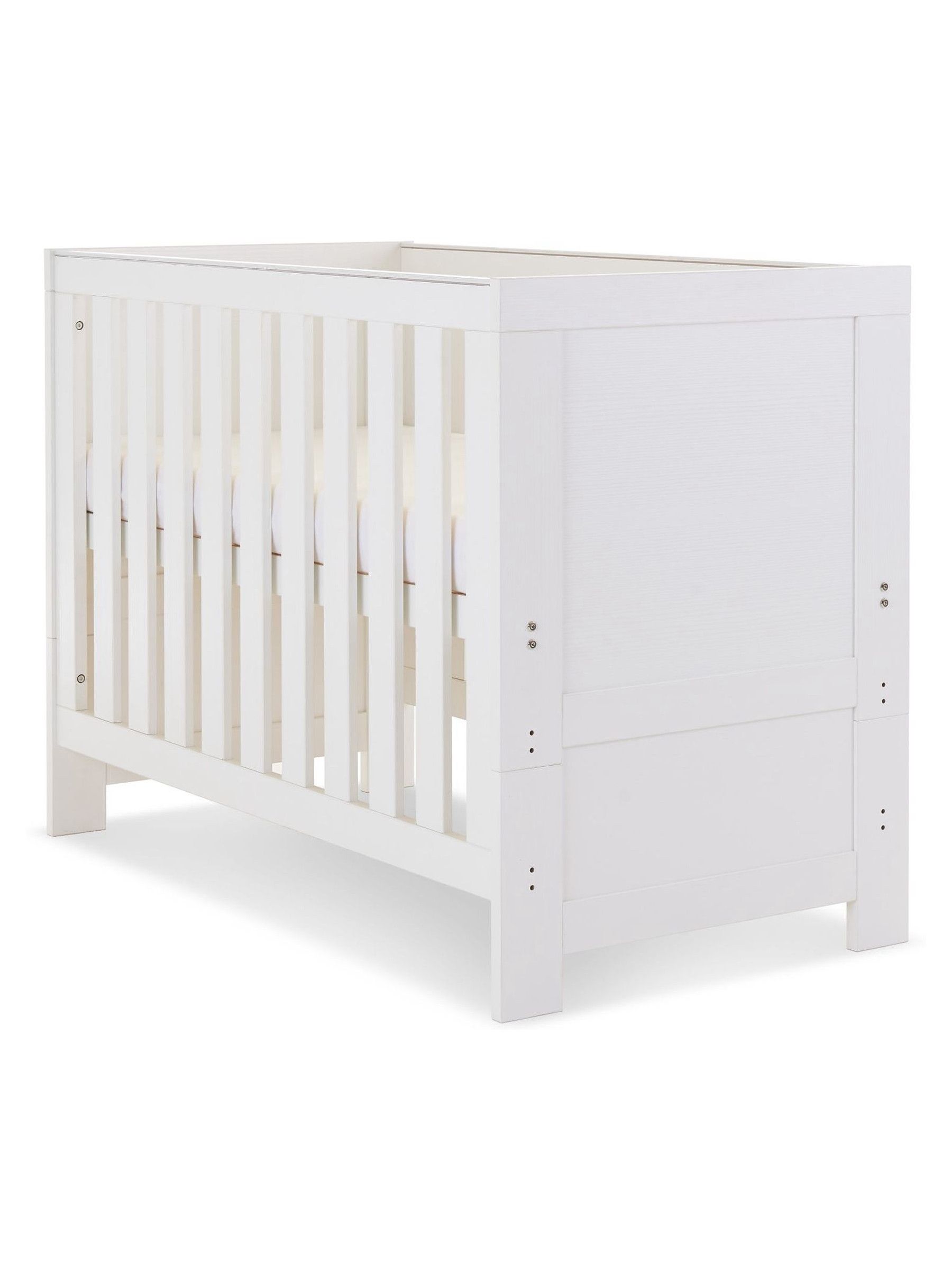 Obaby White Nika Small Cot Bed - Image 4 of 4