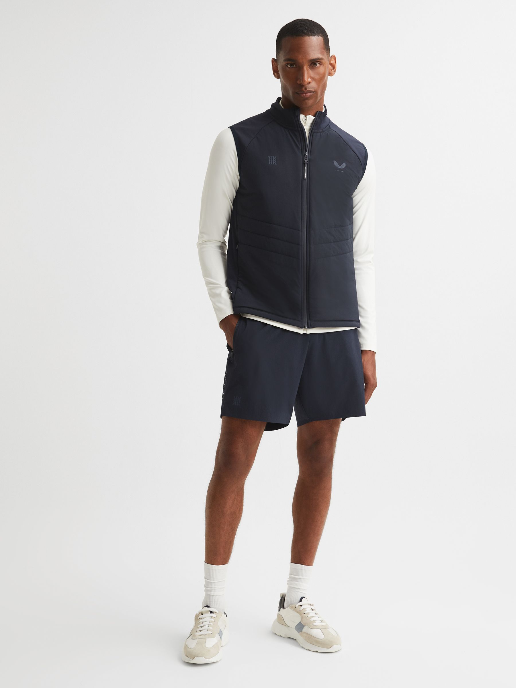 Castore Performance Gilet in Blue - Image 1 of 6