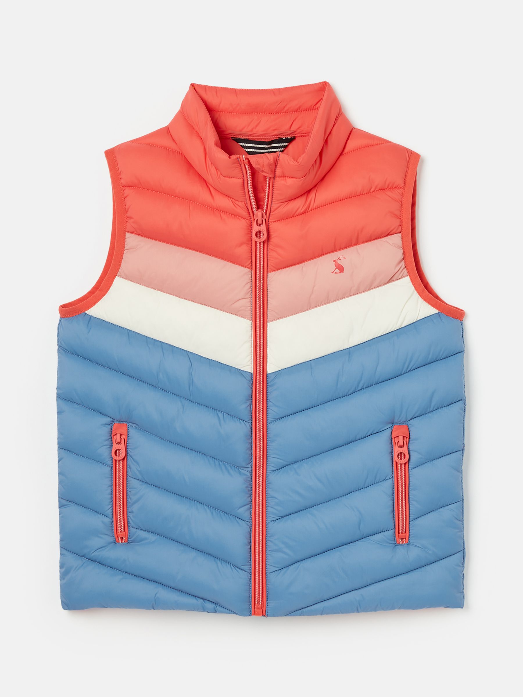 Croft Pink/Blue Showerproof Gilet - Image 4 of 10