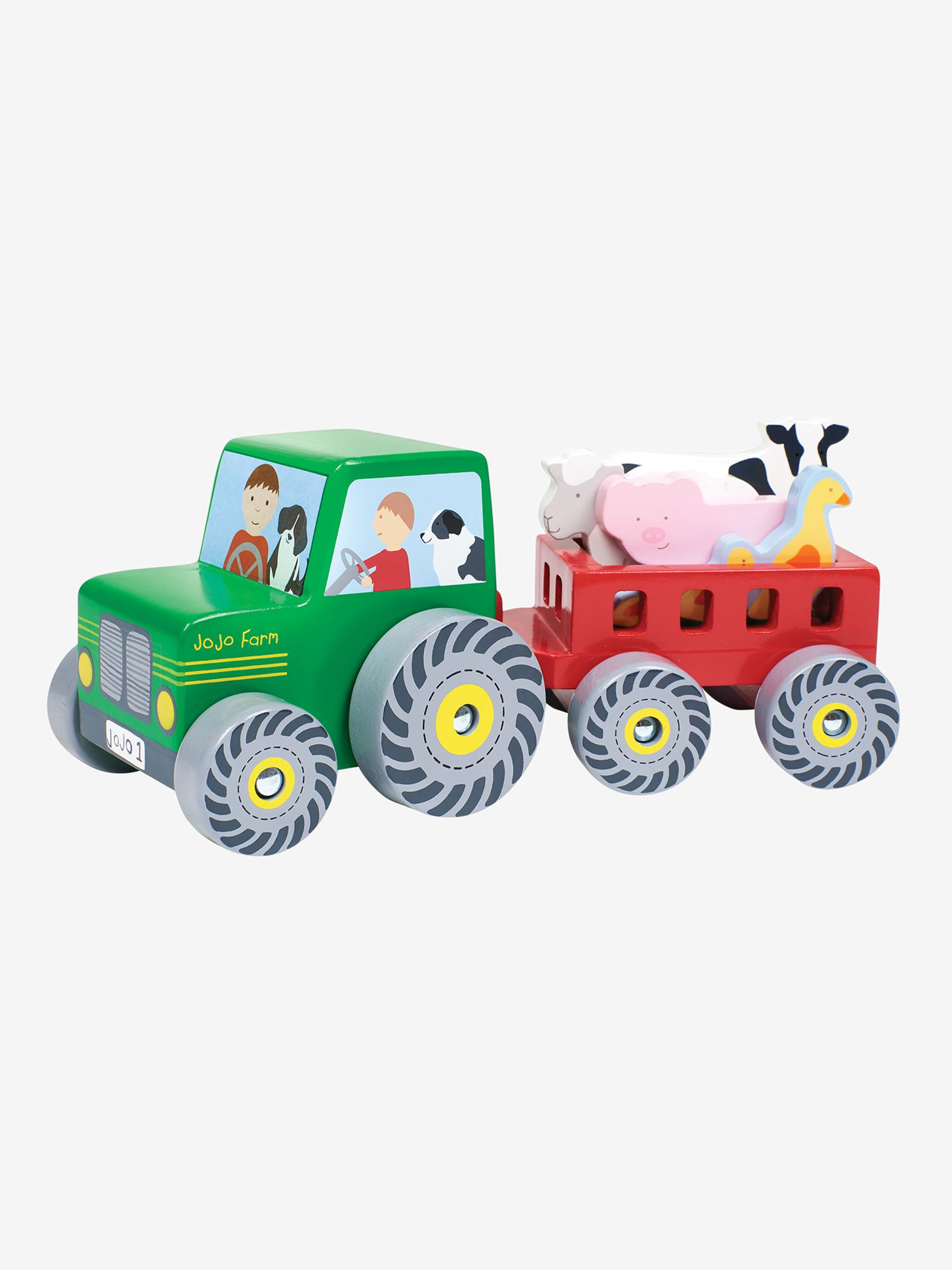 Tractor with Trailer Farm Set - Image 1 of 1