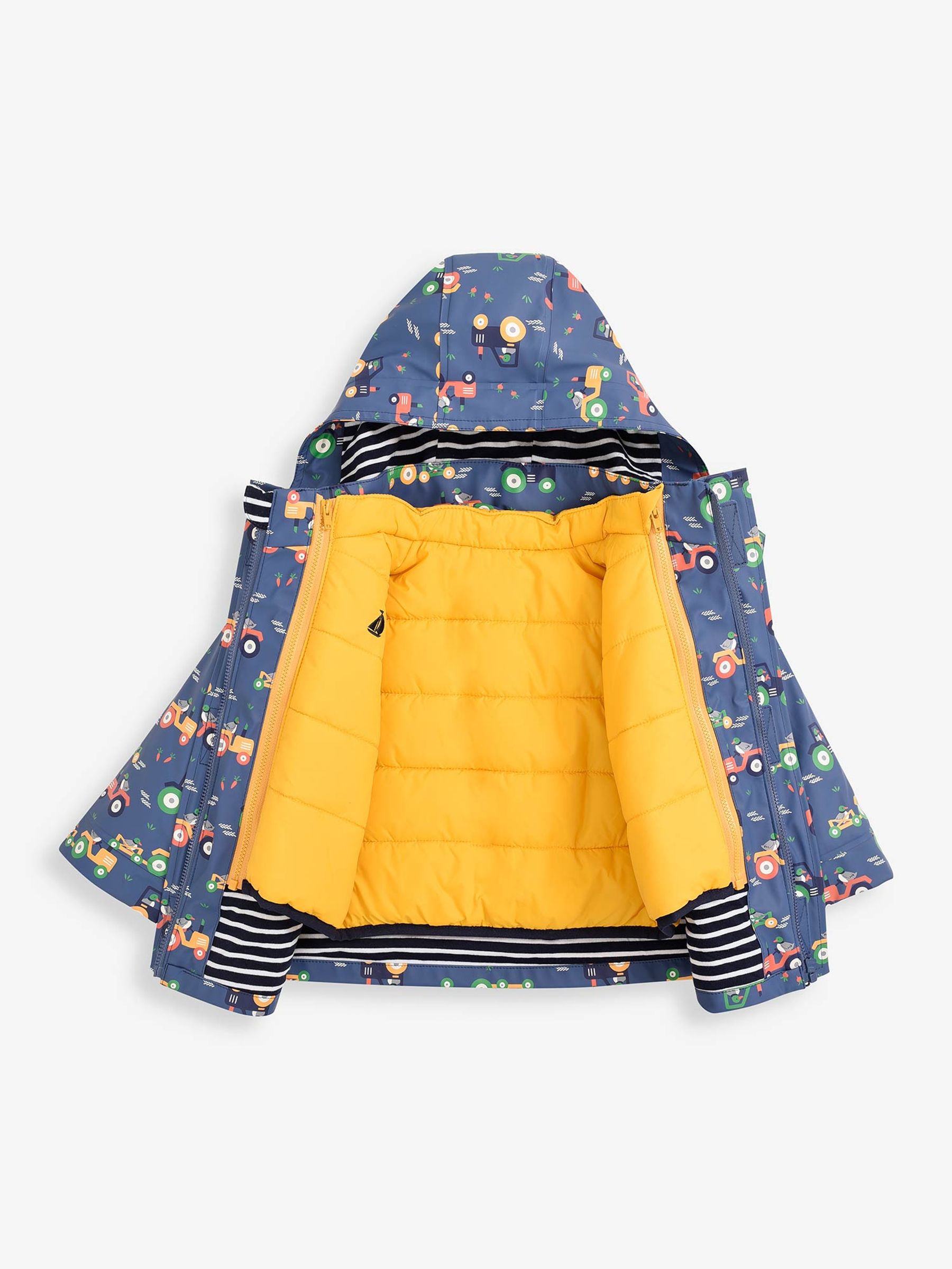 Blue 3-In-1 Waterproof Jacket - Image 3 of 11