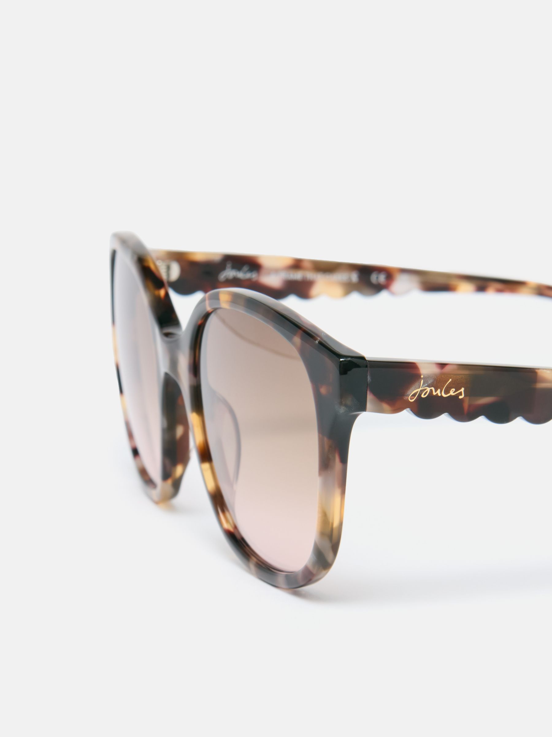 Tortoiseshell Square Rimmed Sunglasses - Image 3 of 4