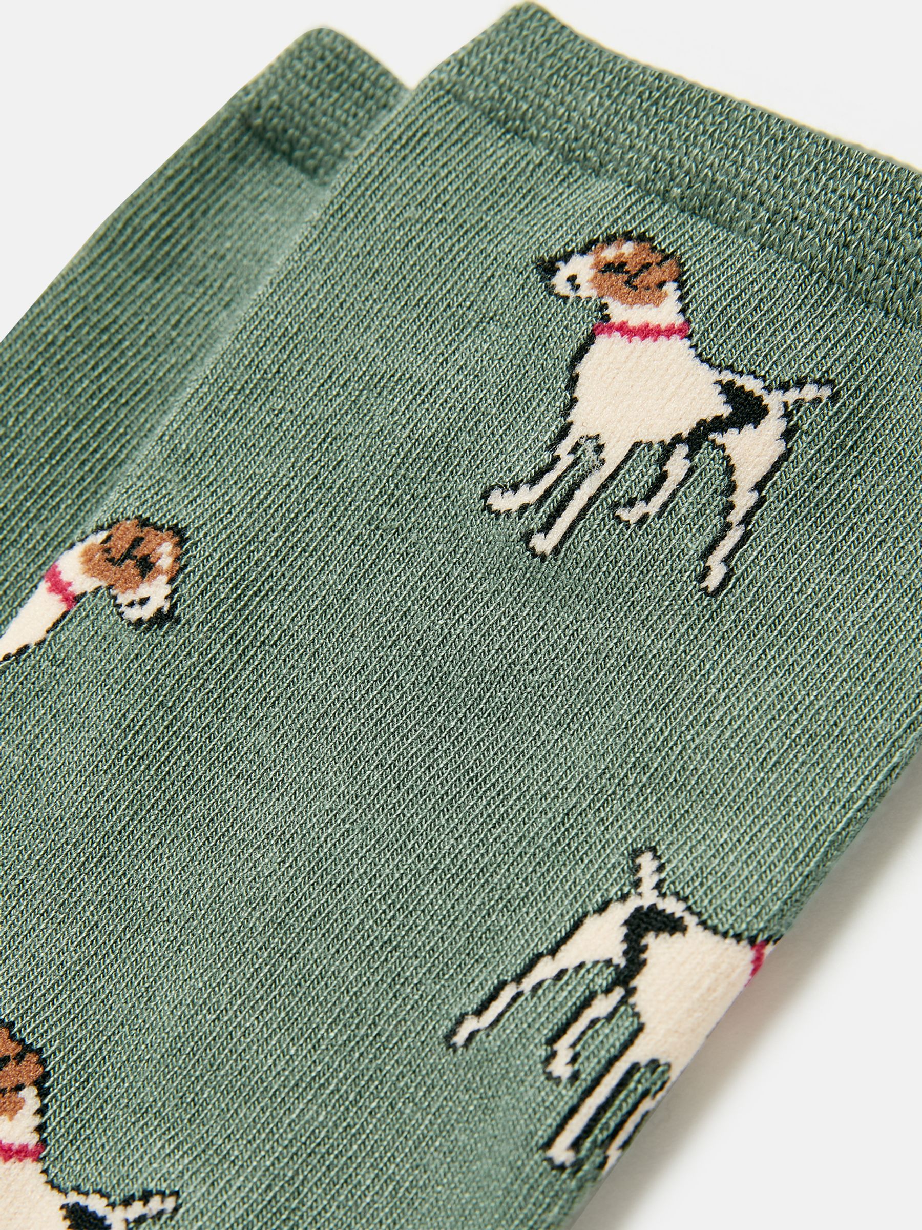 Excellent Everyday Green Dog Ankle Socks - Image 3 of 8