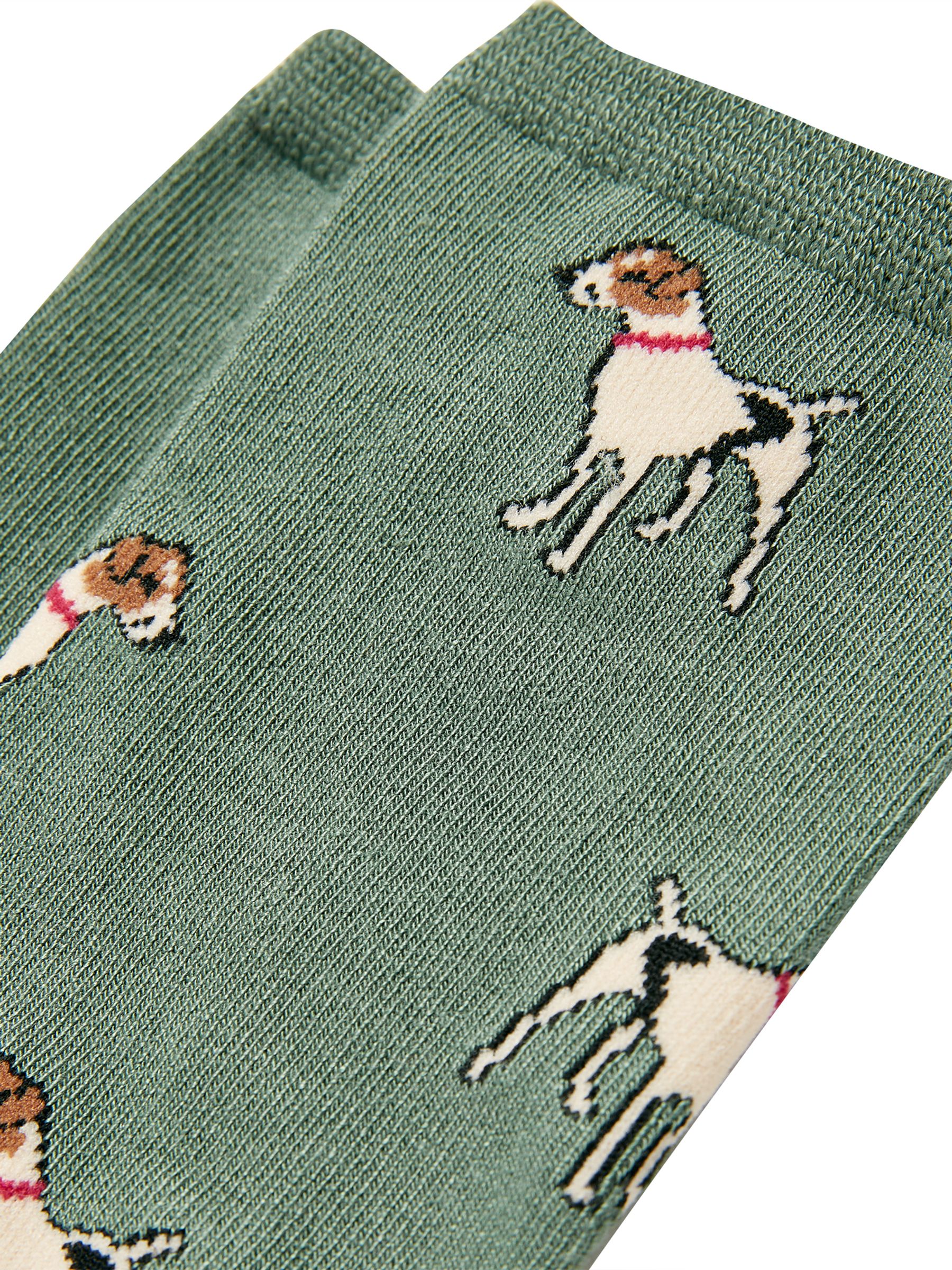 Excellent Everyday Green Dog Ankle Socks - Image 7 of 8