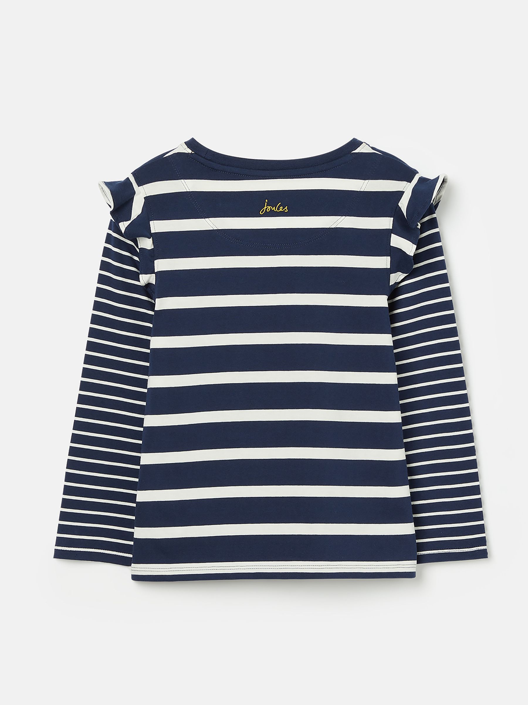 Elora Navy Blue Long Sleeve Jersey Top - Image 2 of 5