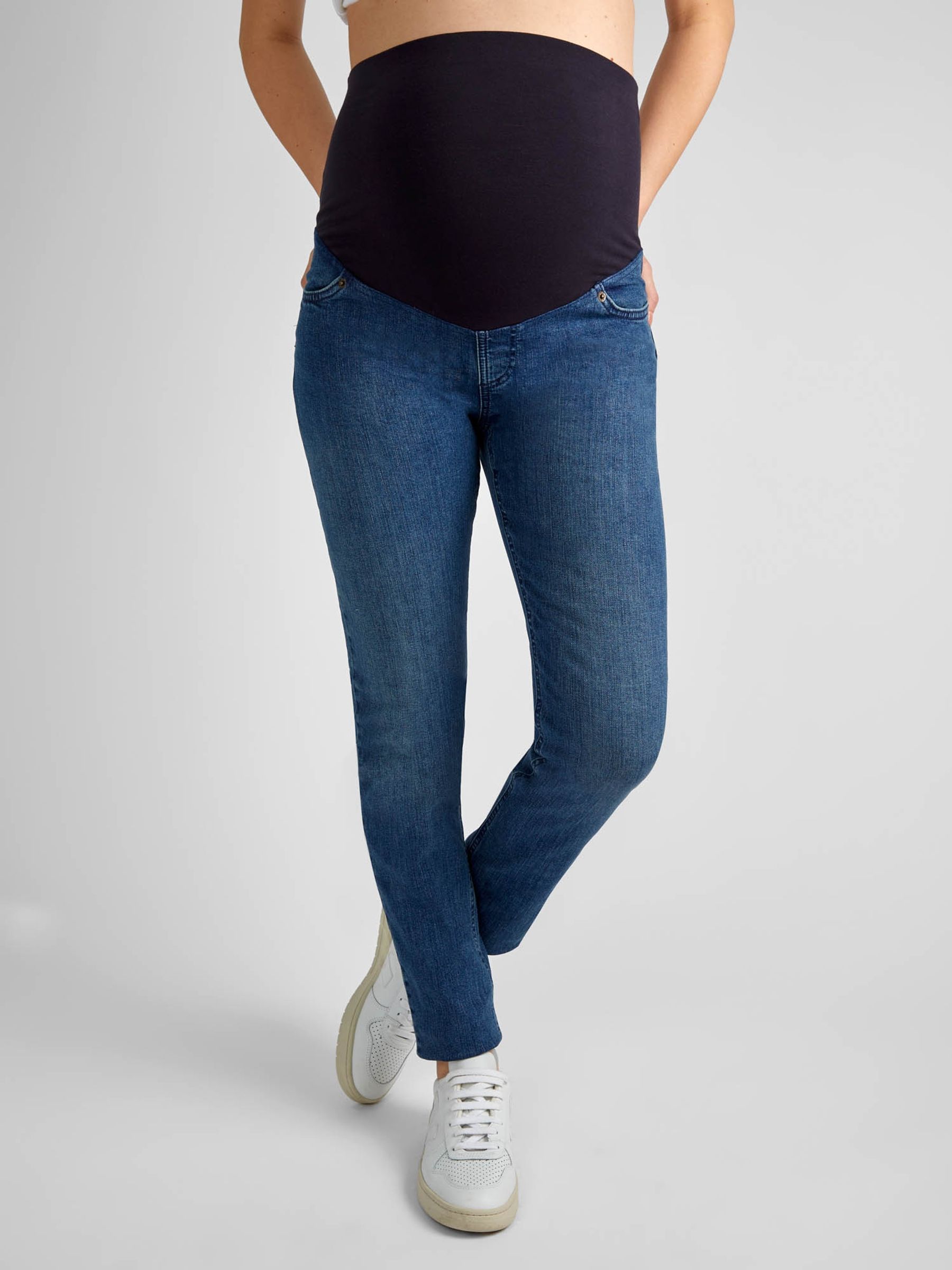 Vintage Blue Skinny Maternity Jeans - Image 2 of 7