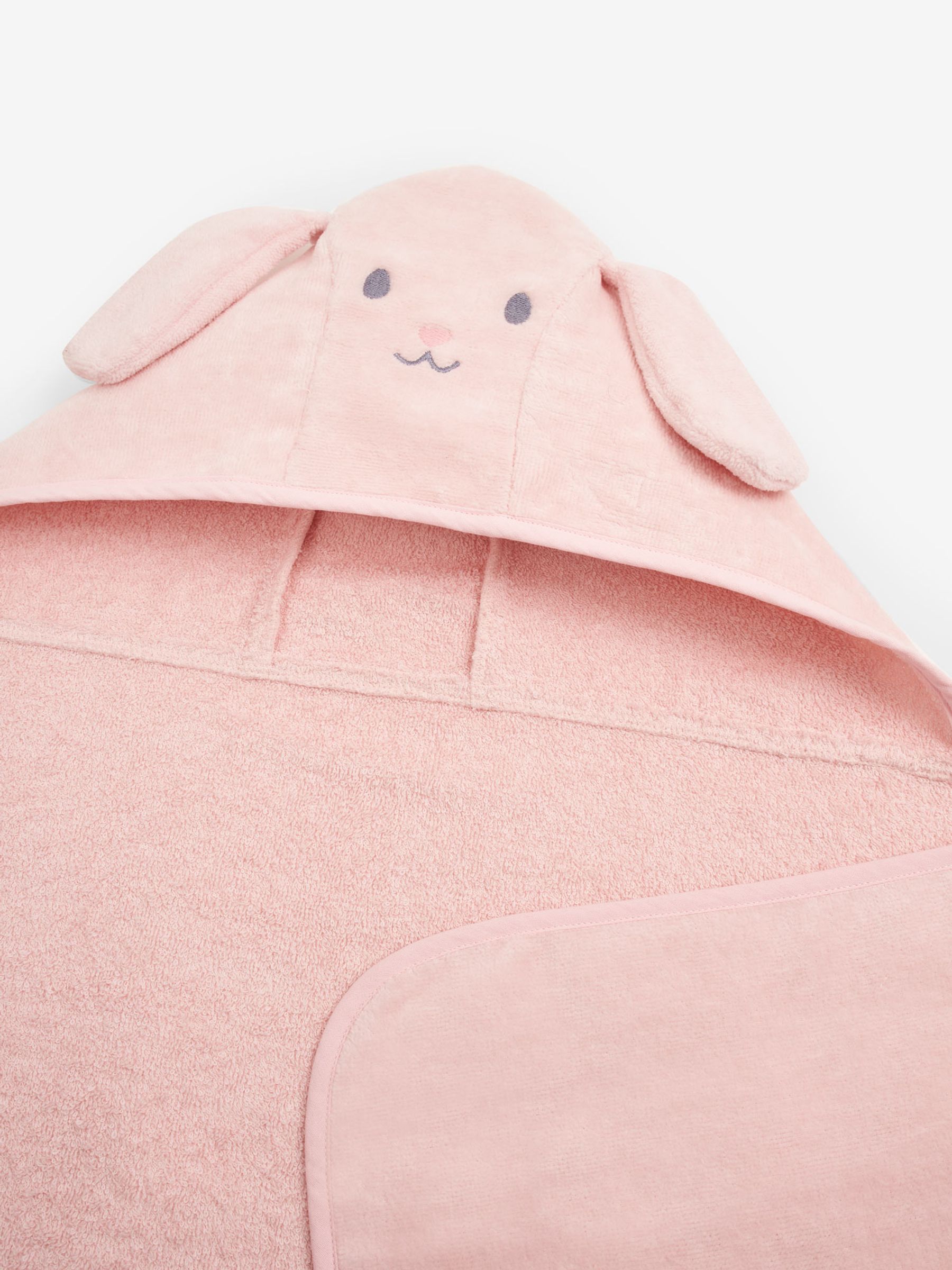 Pink Bunny Large Hooded Towel - Image 3 of 3
