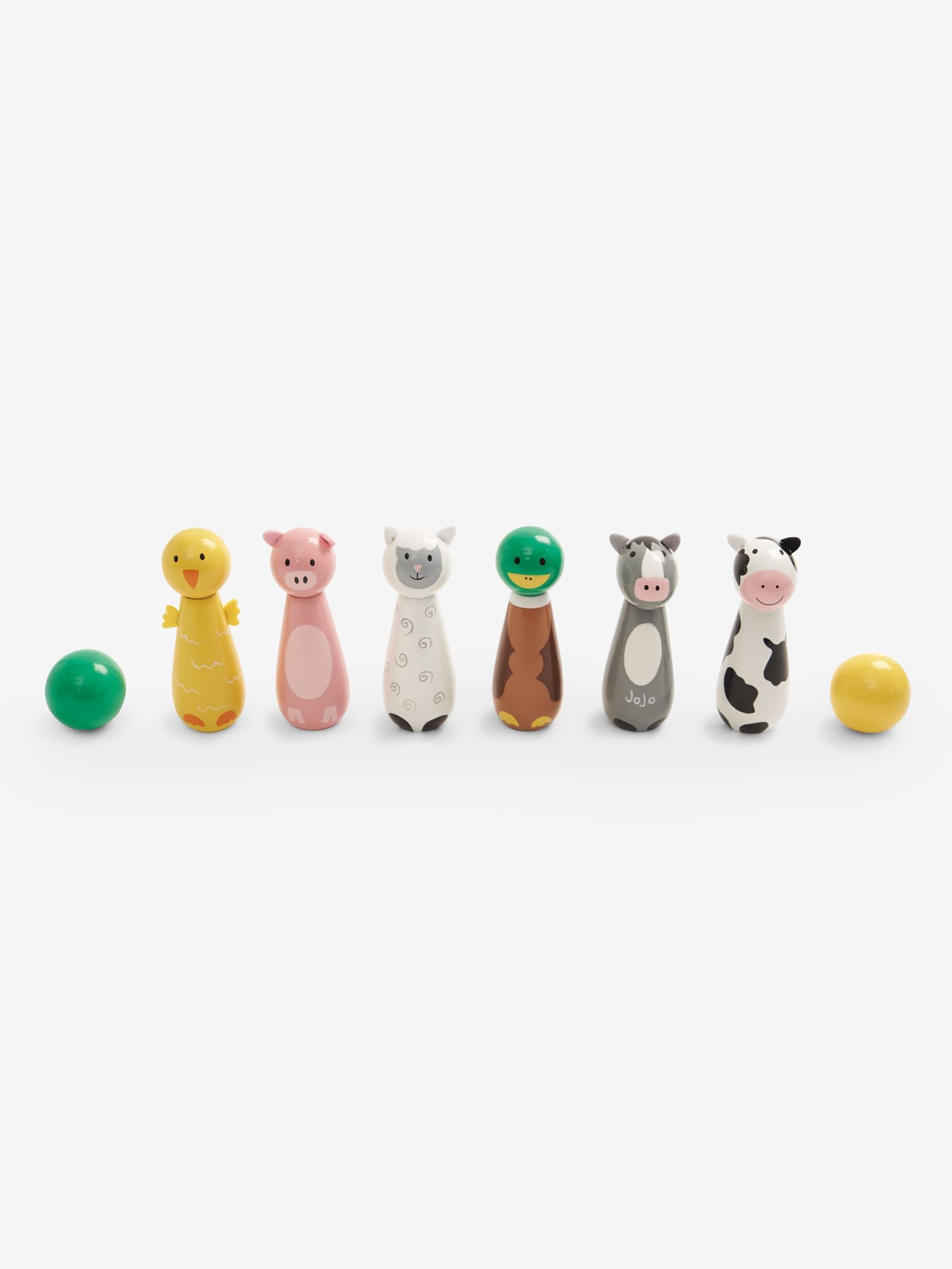 Farm Animal Wooden Skittles - Image 2 of 5