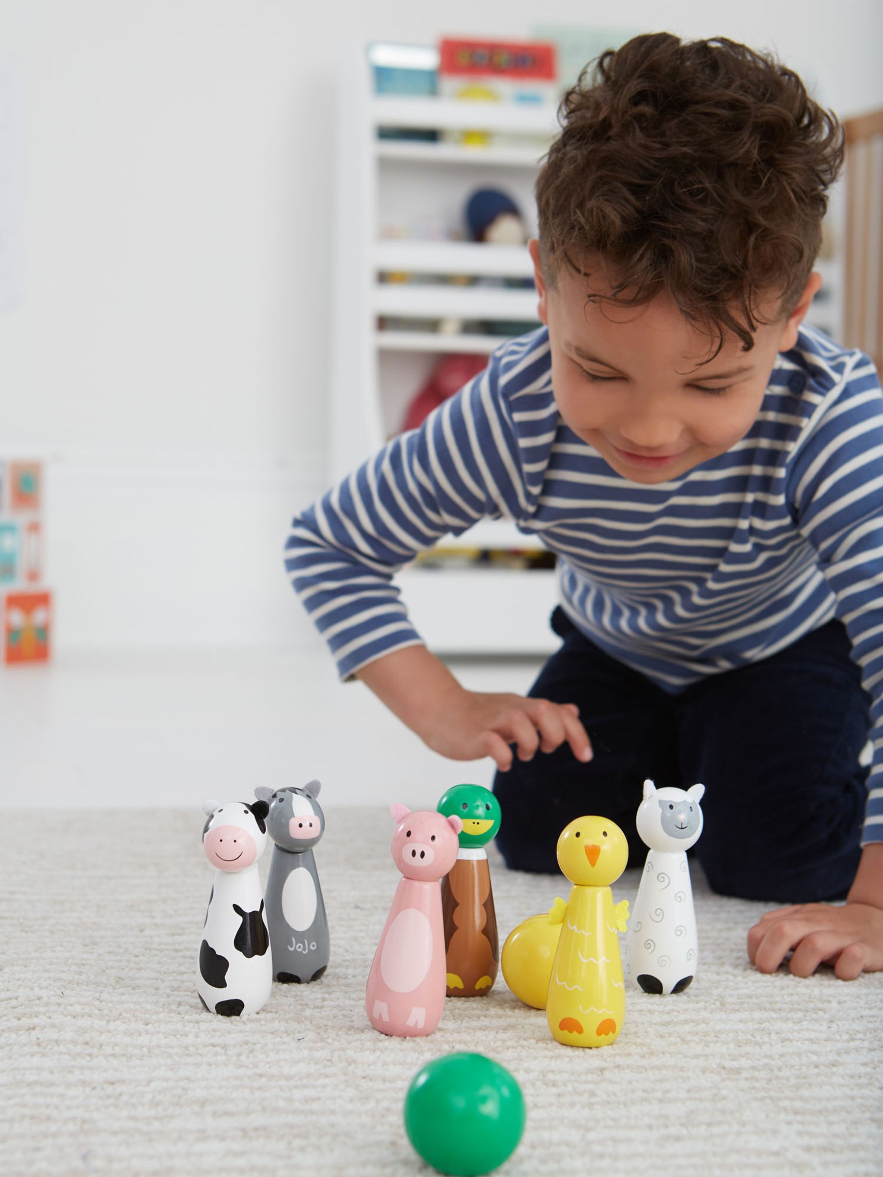Farm Animal Wooden Skittles - Image 4 of 5