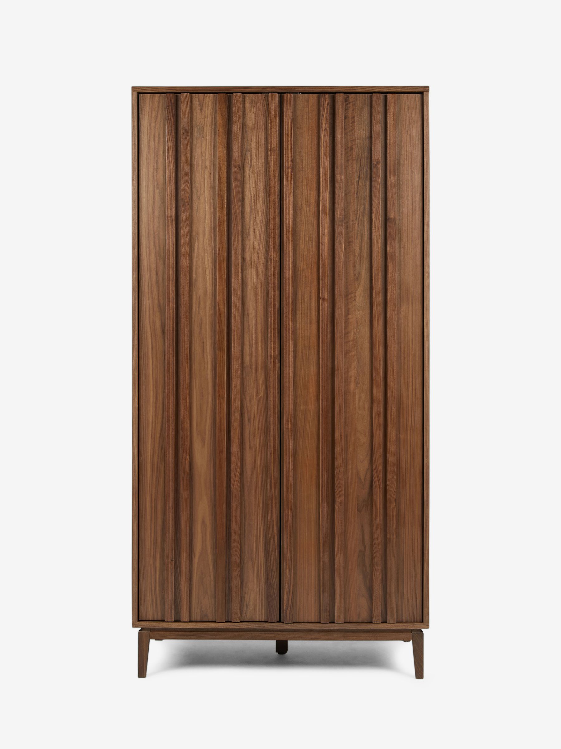 Jasper Conran London Brown Belgrave Walnut Wardrobe - Image 3 of 8