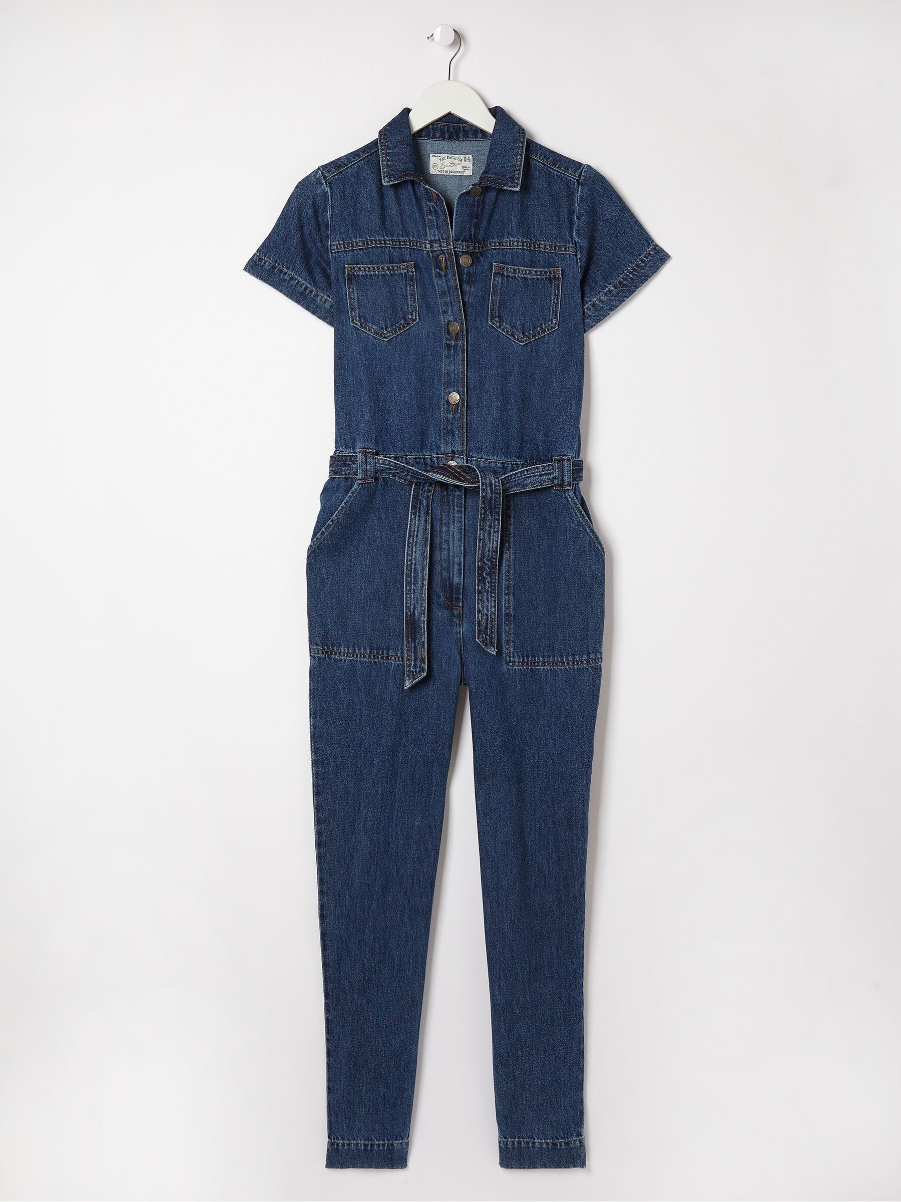Blue Imogen Boilersuit - Image 1 of 2